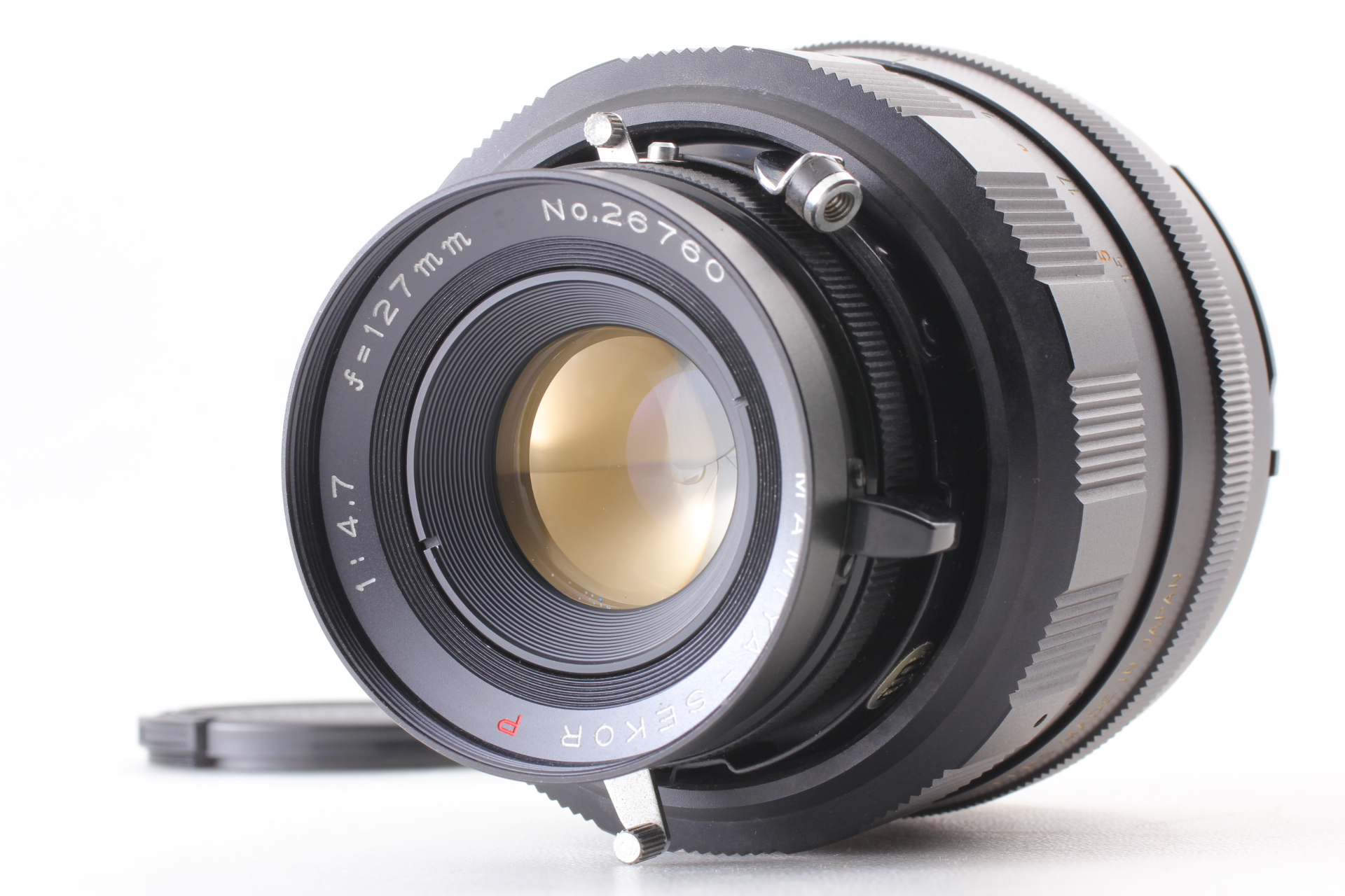 MAMIYA UNIVERSAL SEKOR P 127ｍｍ F4.7 Mamiya Universal Press Sekor P 127mm f 4.7 , Film Holder