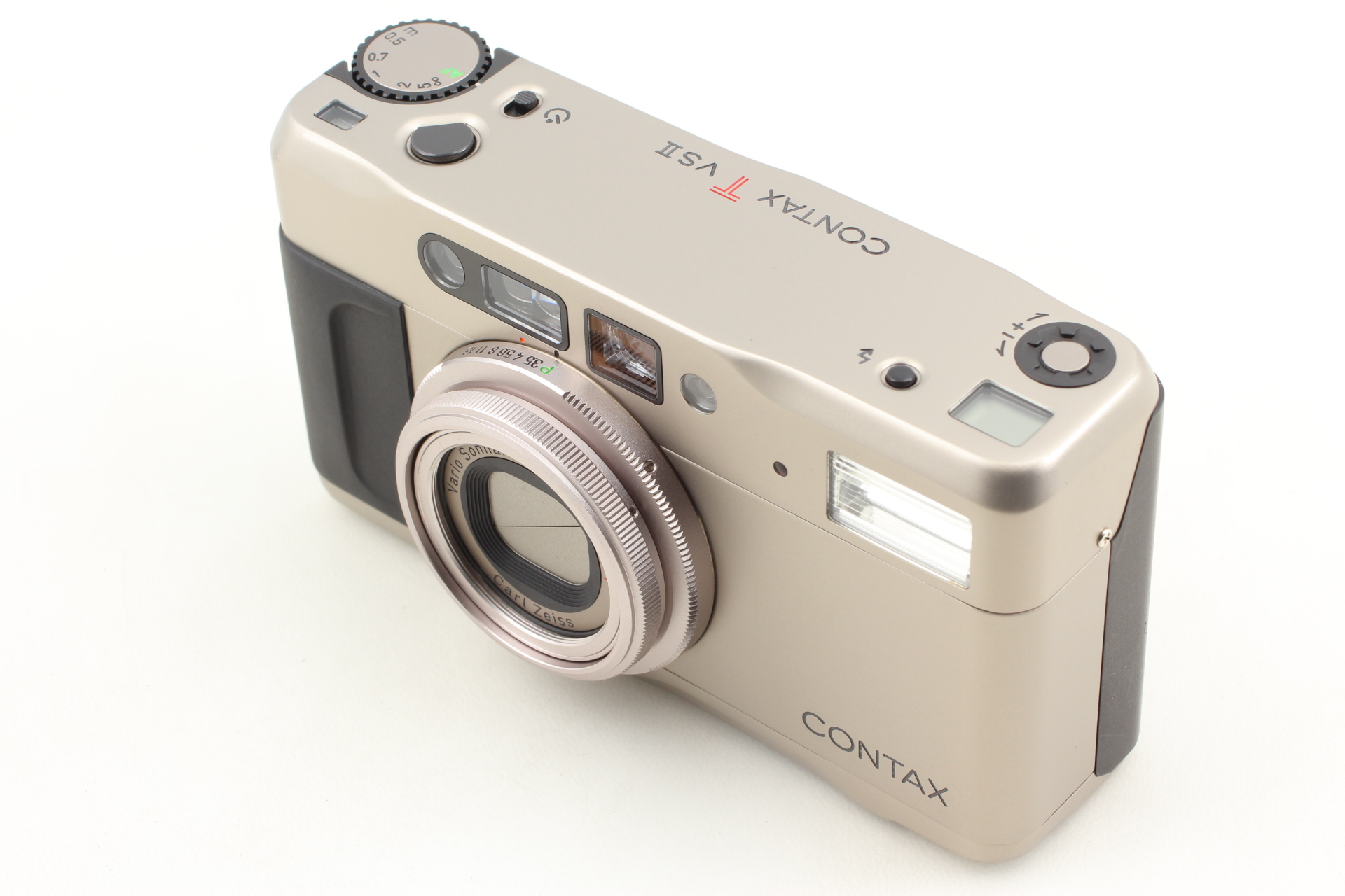 CONTAX TVSII ケース付き MINT w/ Case ] Contax TVS II D 35mm Point & Shoot Film