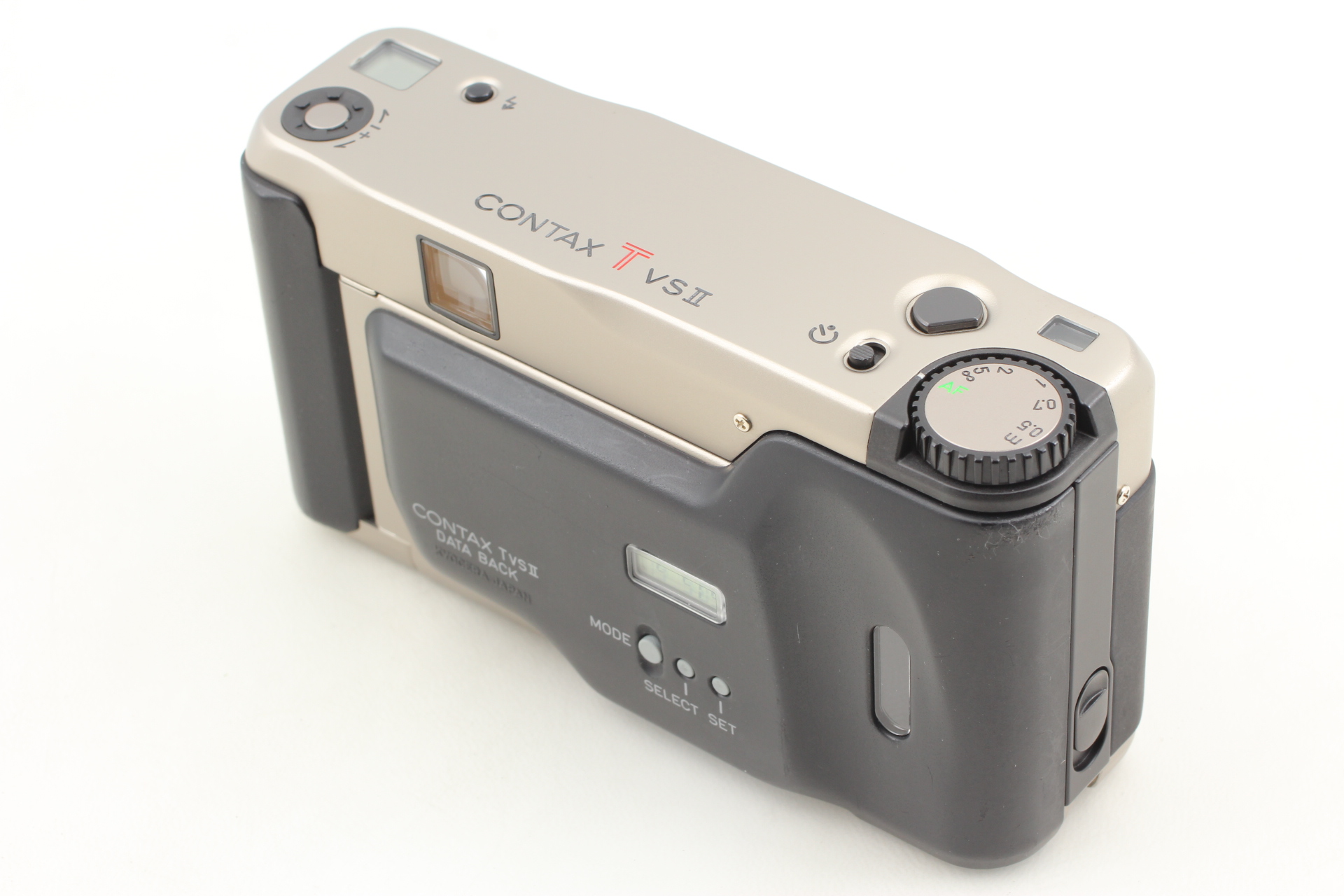 CONTAX TVSII ケース付き MINT w/ Case ] Contax TVS II D 35mm Point & Shoot Film