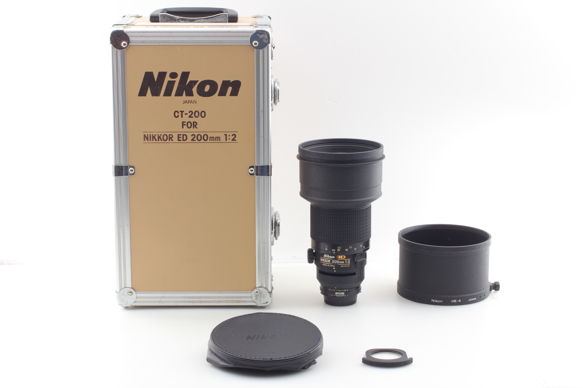 Final Model [ Top MINT in Case ] Nikon Ai-s Nikkor 200mm f/2 ED