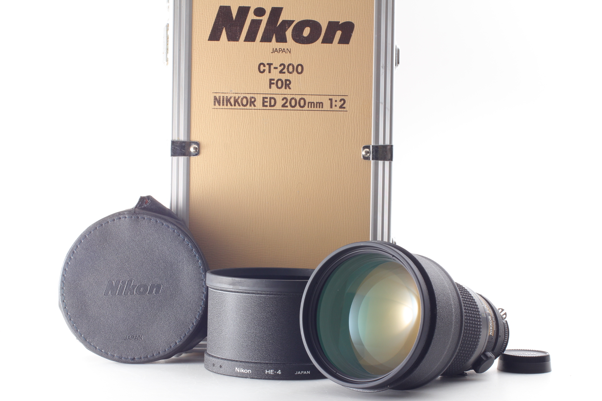 Final Model [ Top MINT in Case ] Nikon Ai-s Nikkor 200mm f/2 ED