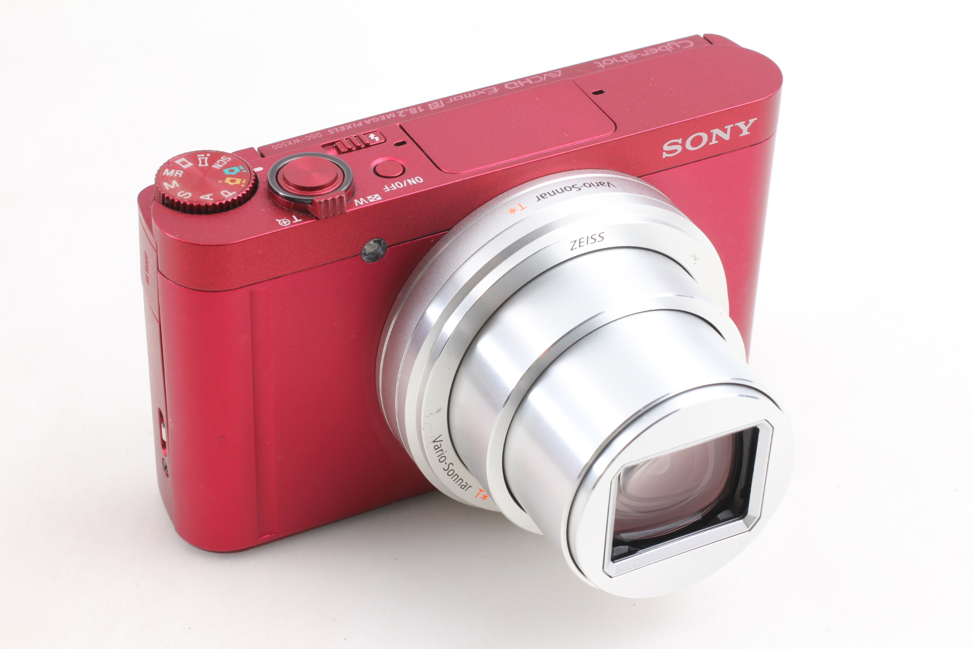 Sony Cybershot DSC-WX500 Red 18.2MP Compact Digital Camera