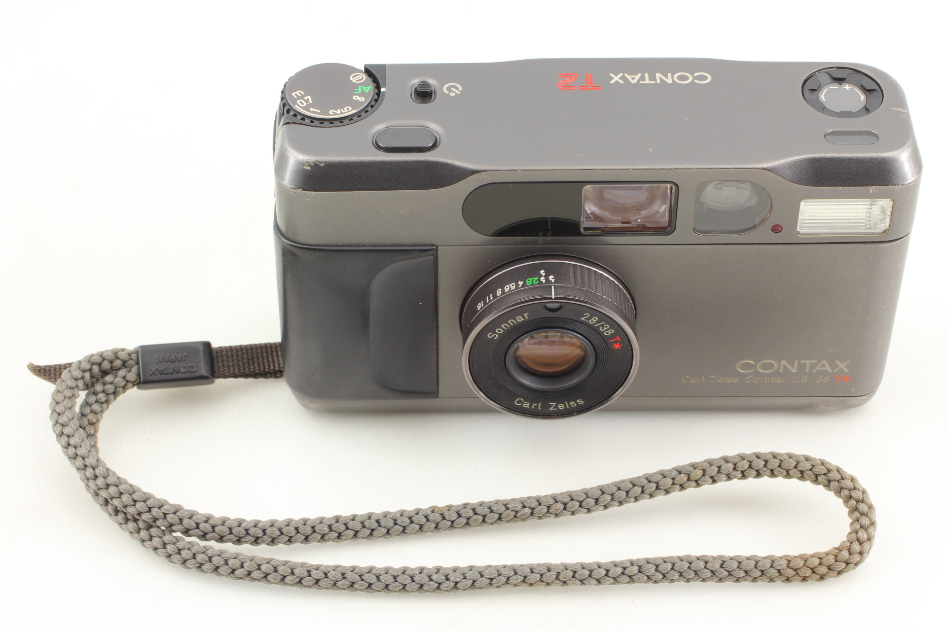 As-Is ] Contax T2 Titan Black 35mm Point & Shoot Film Camera