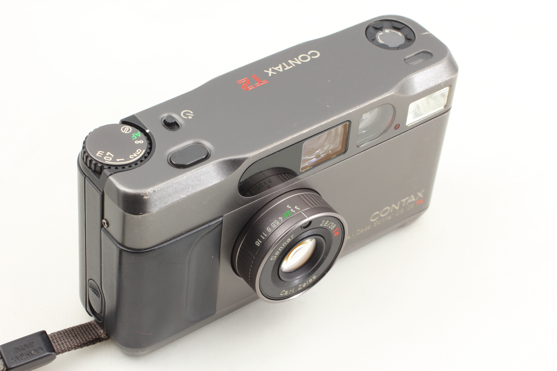 As-Is ] Contax T2 Titan Black 35mm Point & Shoot Film Camera From