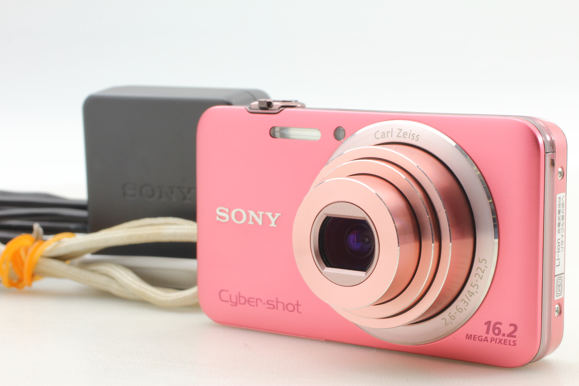 English OK! Sony Cybershot DSC-WX30 Pink 16.2 MP Comact