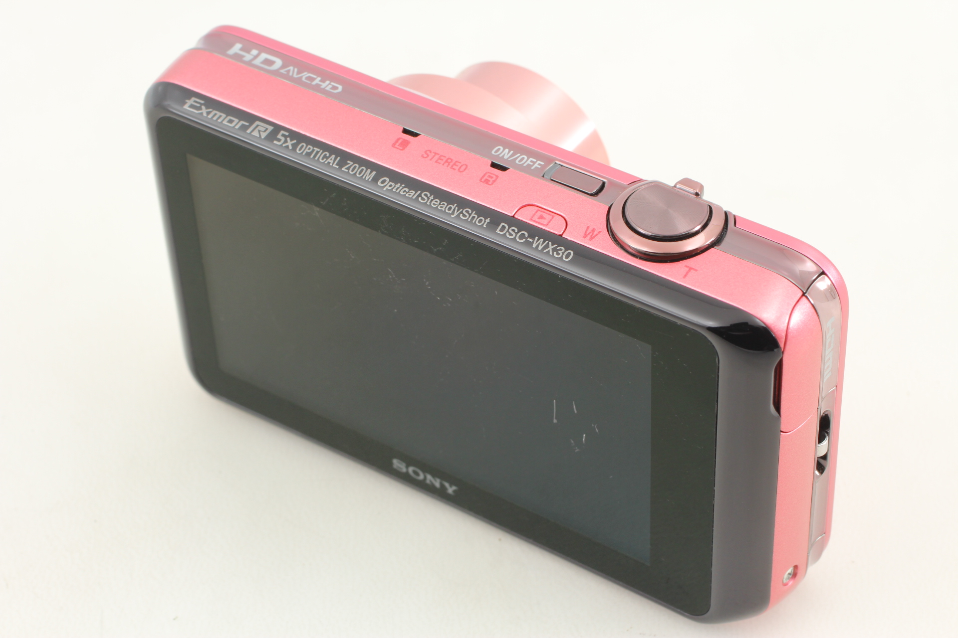SONY Cyber-shot DSC-WX30 ピンクローズ SONY Cyber shot DSC-WX30 Pink Digital Camera 16.2MP 5.0x