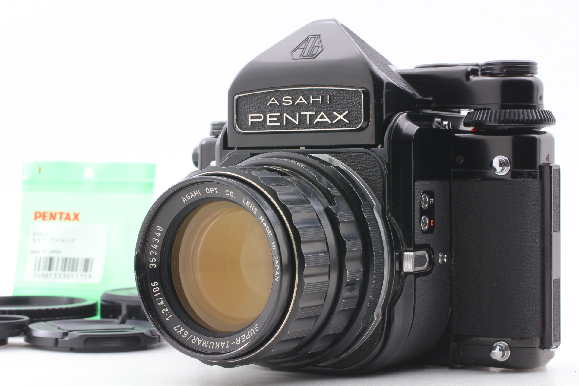 Meter Works [Exc+5] PENTAX 6×7 TTL Camera Takumar 6X7 105mm