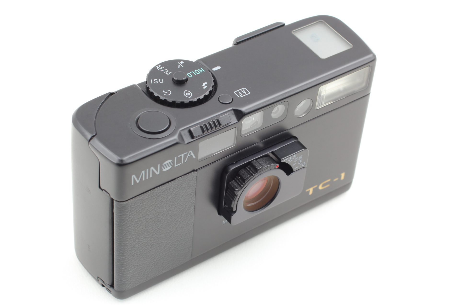 フィルムカメラ MINOLTA 70th anniversary TC-1 Limited Top MINT] Minolta TC-1 Limited 70th Limited Black 35mm Film