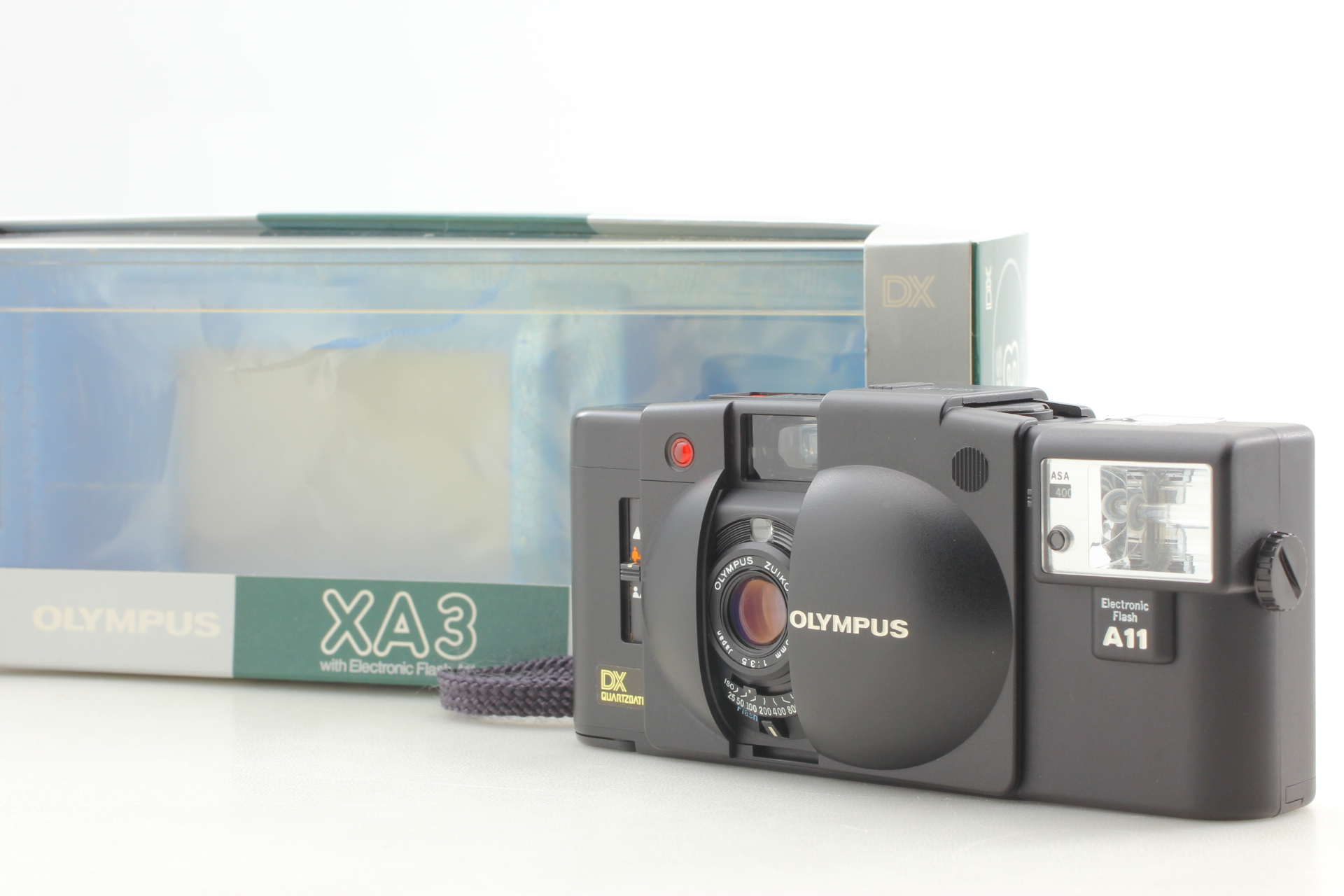 【美品】OLYMPUS XA3 ZUIKO F3.5 35mm A11 Top MINT ] Olympus XA3 35mm Point & Shoot Film Camera A11