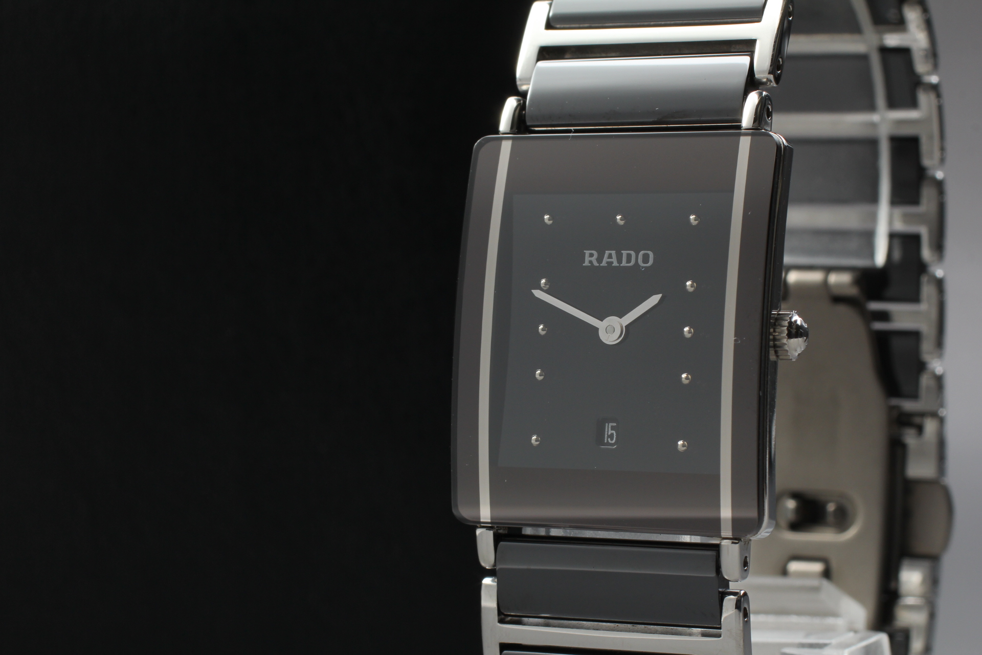 RADO DiaStar 160.0486.3 Titanium/Ceramic Date Black Dial 23mm