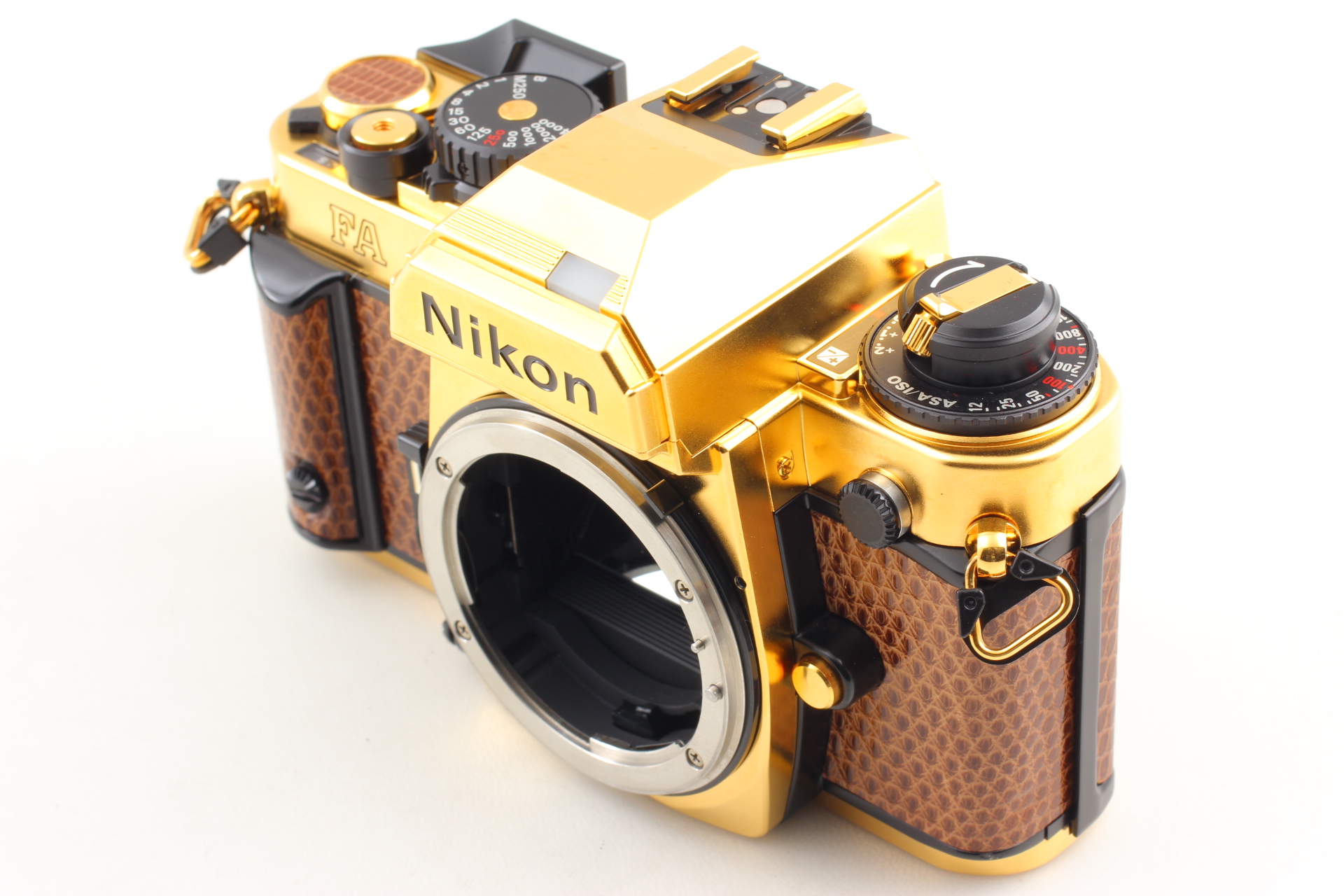 MINT in Box ] Nikon FA Gold GRAND PRIX 84 Film Camera + Ai-s 50mm