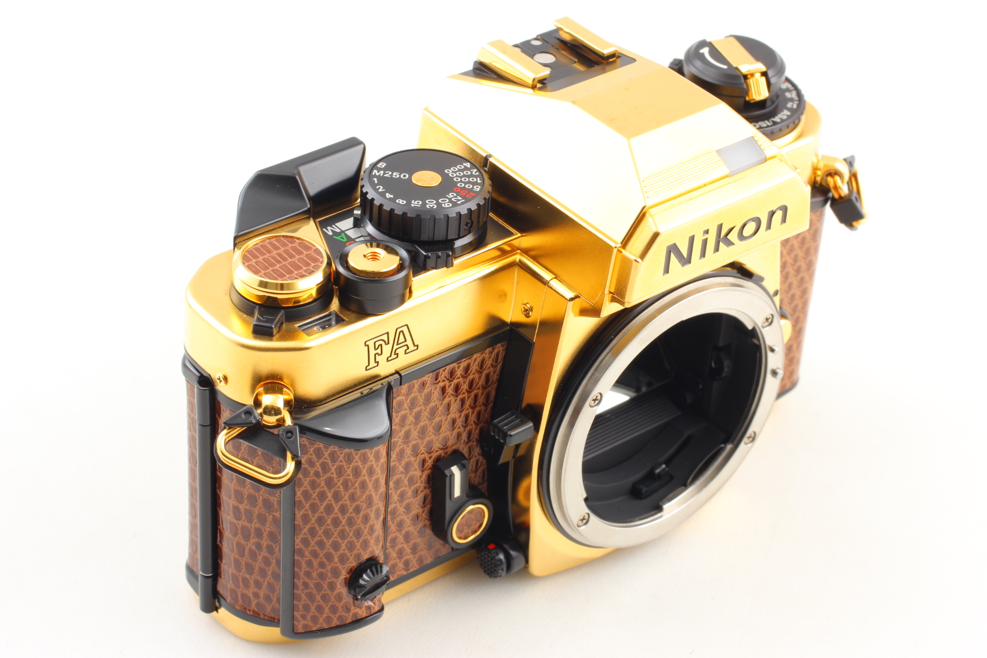 MINT in Box ] Nikon FA Gold GRAND PRIX 84 Film Camera + Ai-s 50mm