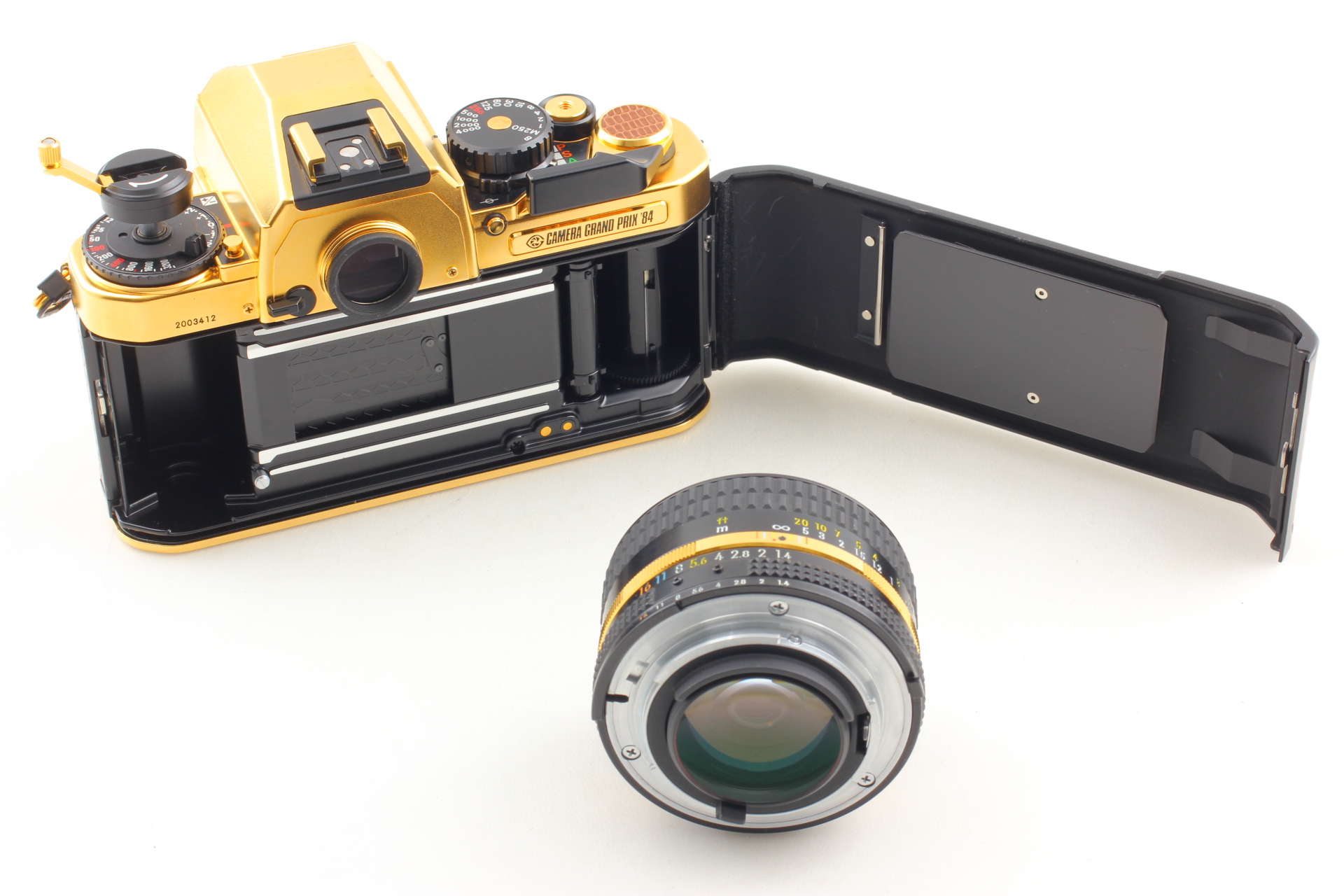 フィルムカメラ Nikon FA GOLD GRAND PRIX 84 50mm f1.4 MINT in Box