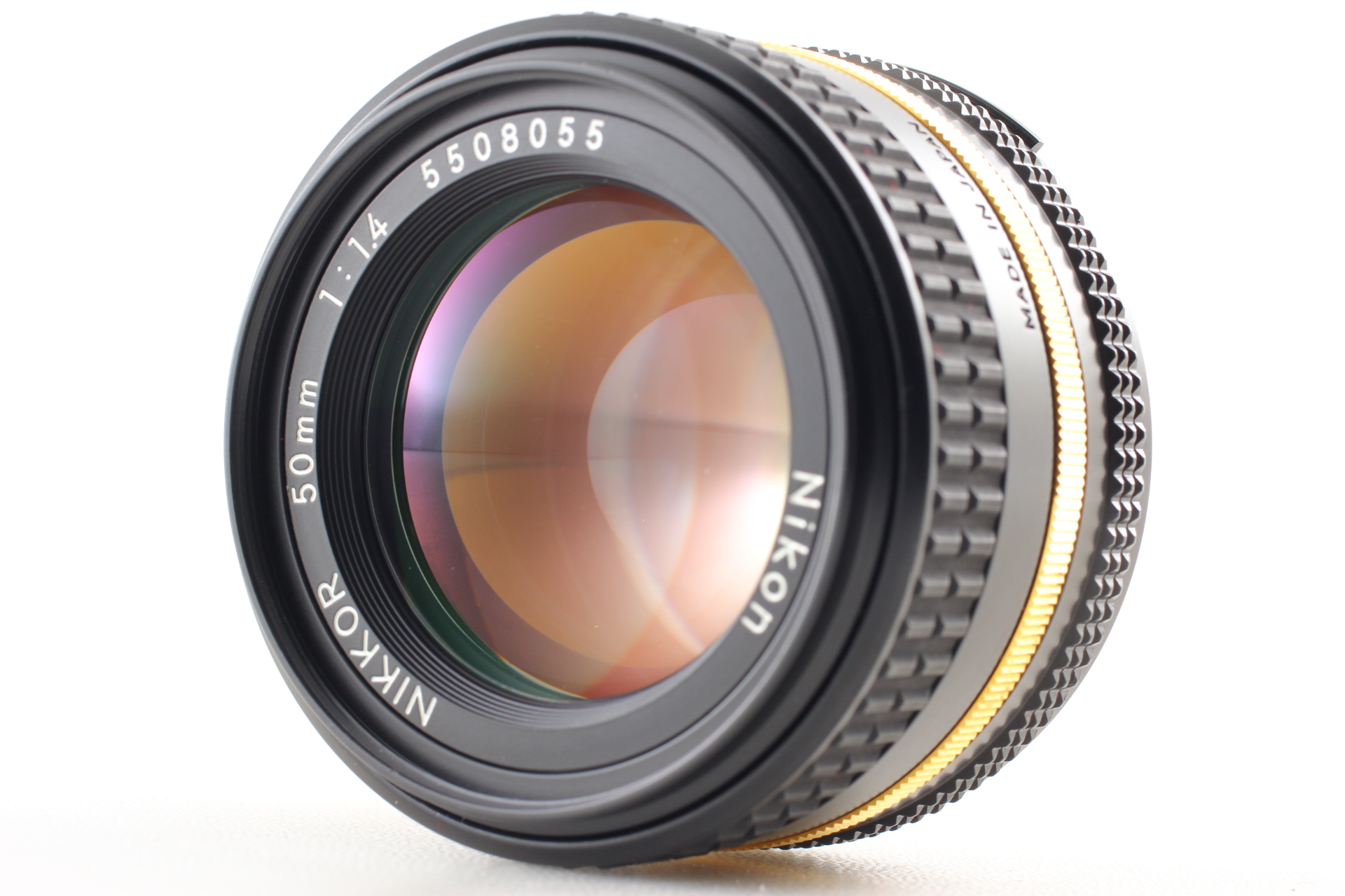 MINT in Box ] Nikon FA Gold GRAND PRIX 84 Film Camera + Ai-s 50mm