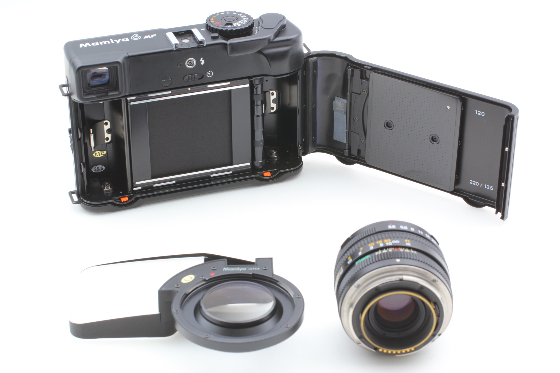 フィルムカメラ New Mamiya 6 MF + 75mm F3.5 Near MINT] New Mamiya 6 MF Multi Format Film Camera G 75mm