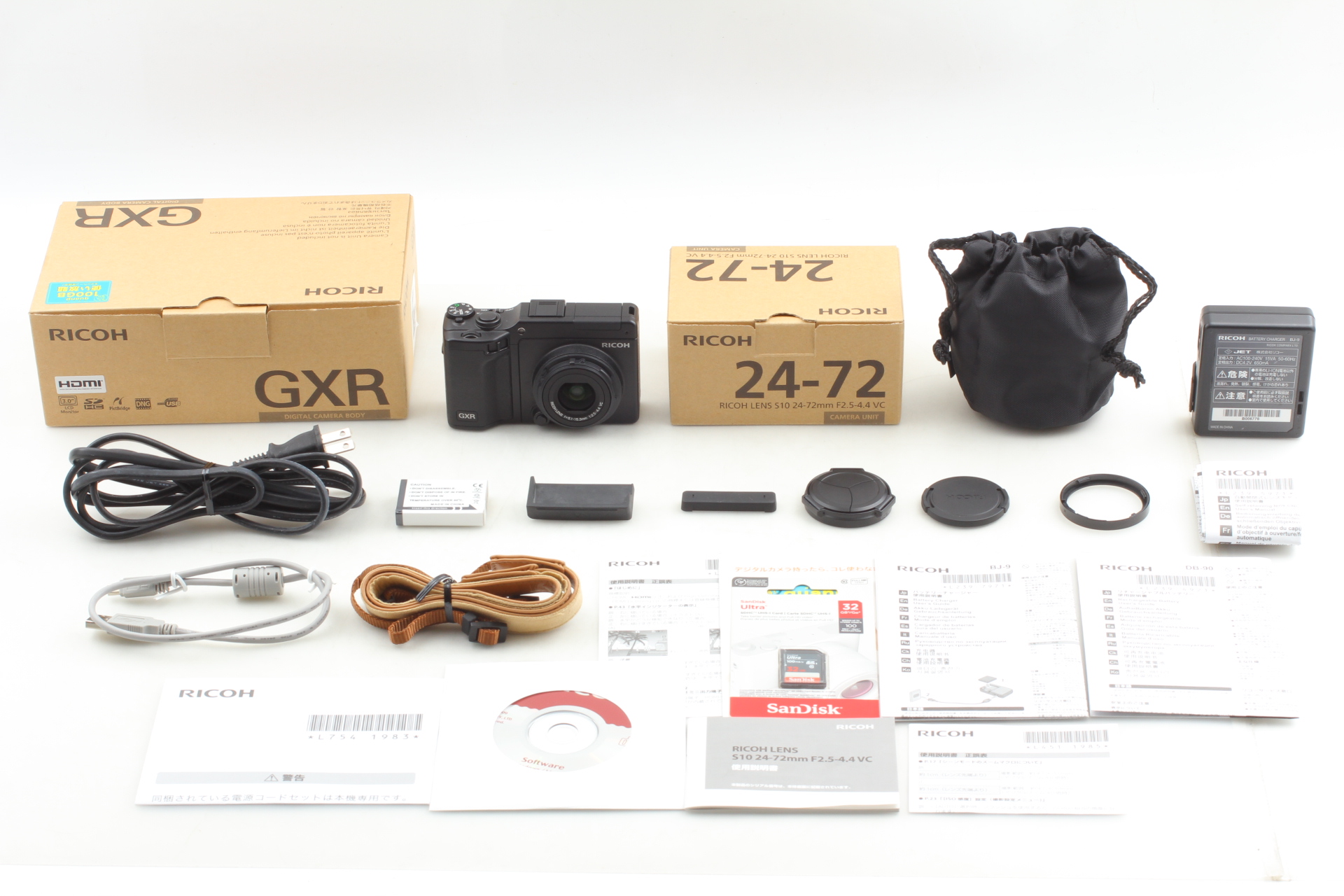 Top Mint in Box] Ricoh GXR Lens S10 24-72mm Kit Digital