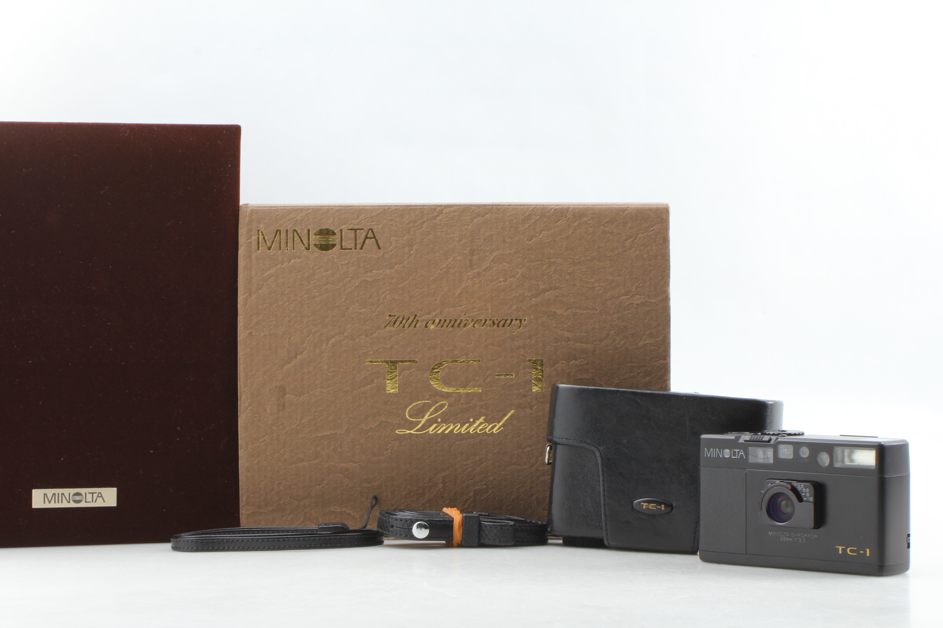 Near MINT] Minolta TC-1 Limited 70th Limited Black 35mm Film