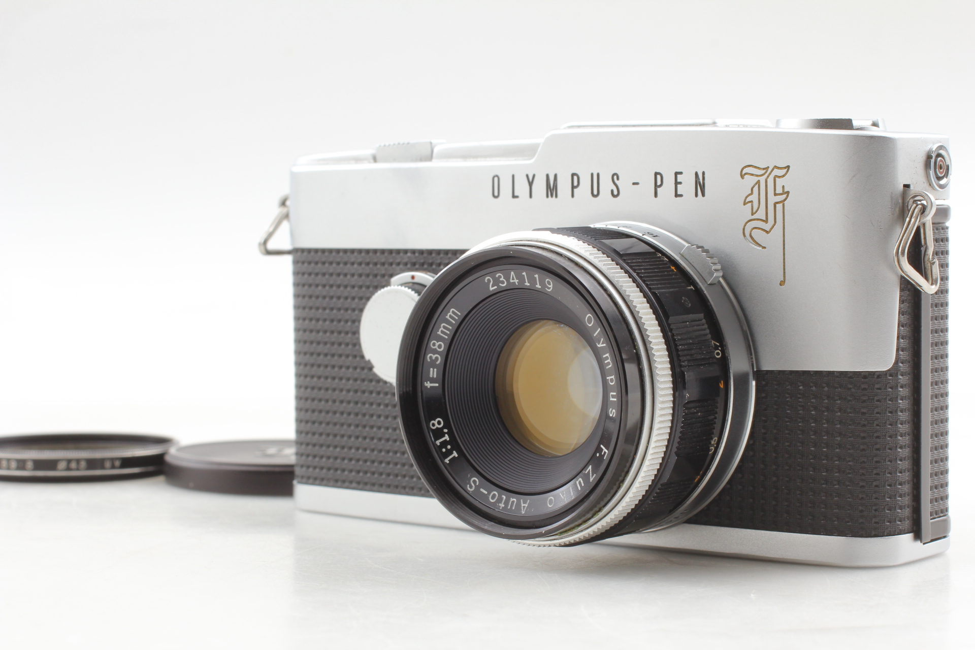Near MINT] Olympus Pen F Half Frame Camera F.Zuiko Auto-S 38mm f1