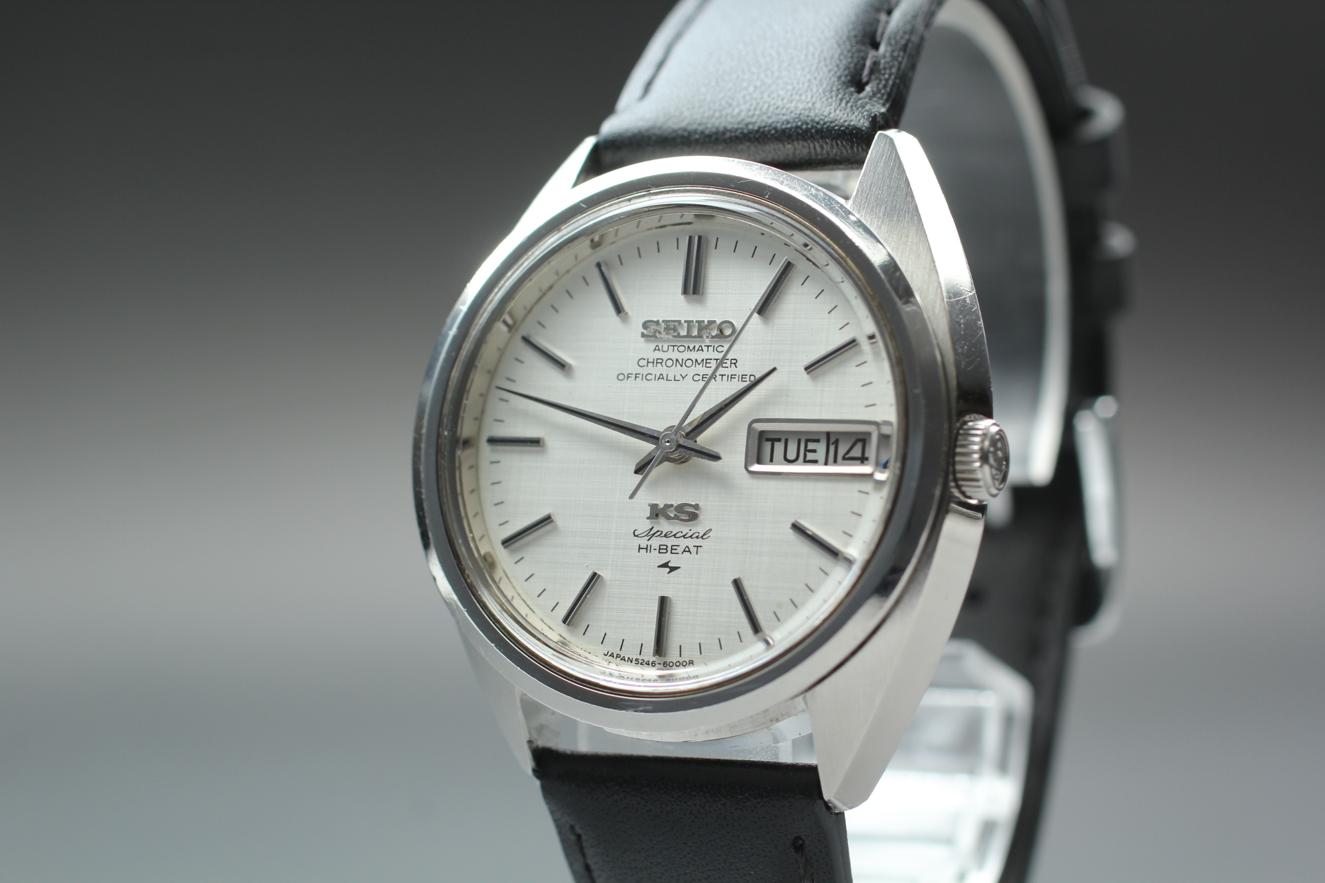 OH済み　SEIKO KS KingSeiko AT 5246-6000 Seiko KS chronometer Special automatic 5246-6000 hi beat