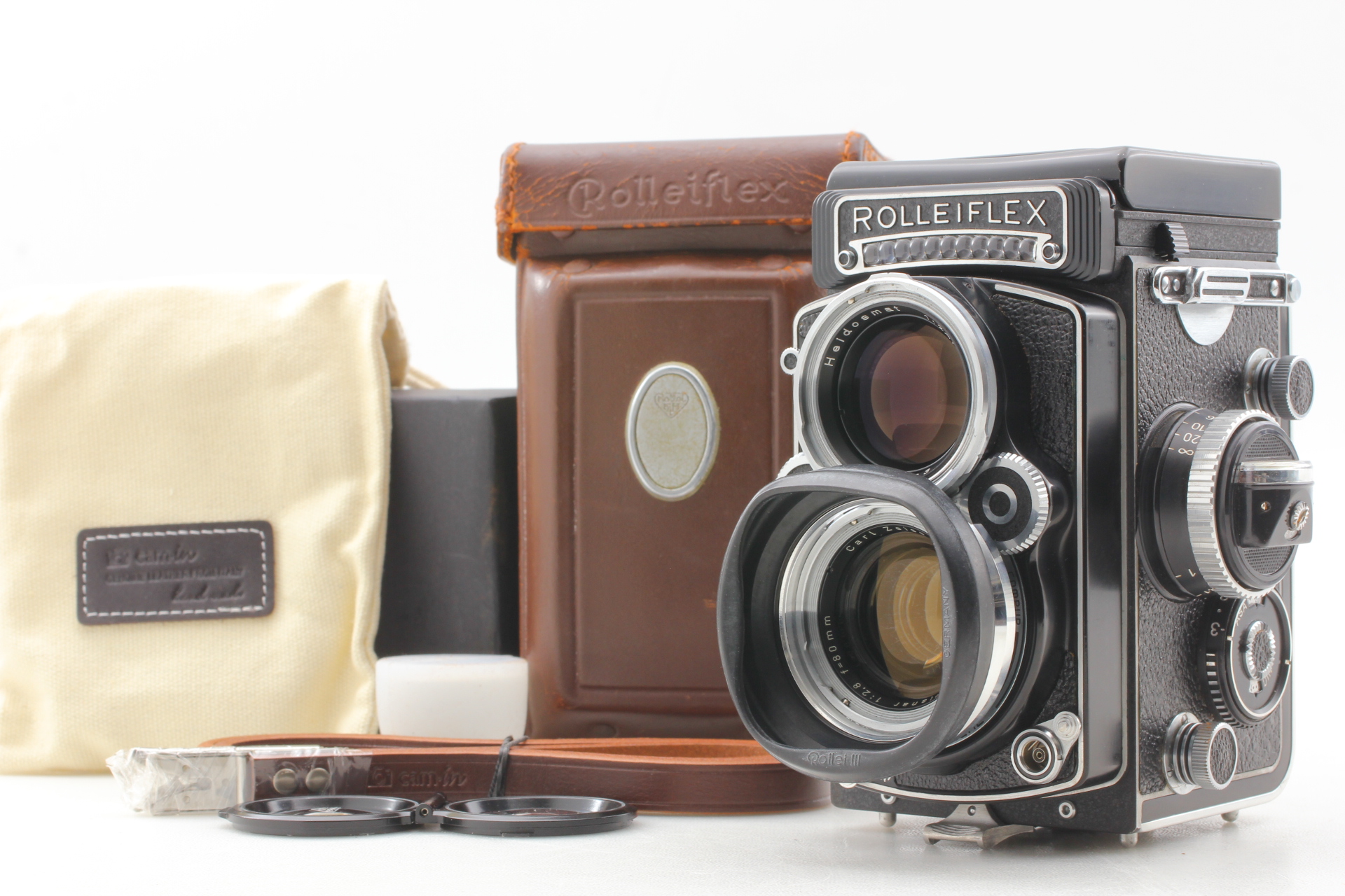 Test Photo [Near MINT] Rolleiflex 2.8 F TLR Film Camera Planar