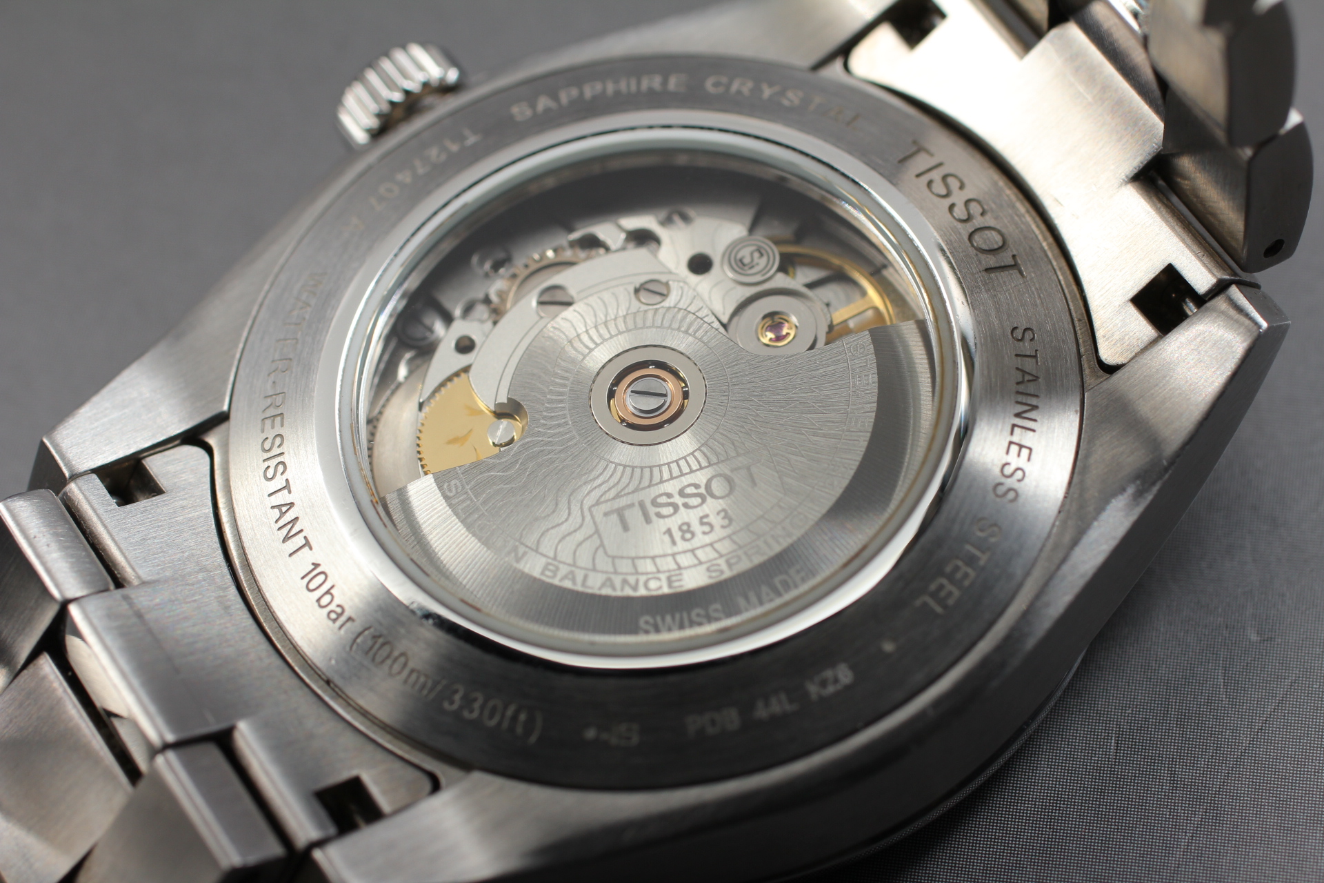 Box, Paper] TISSOT Gentleman Powermatic 80 T127407A Black Dial