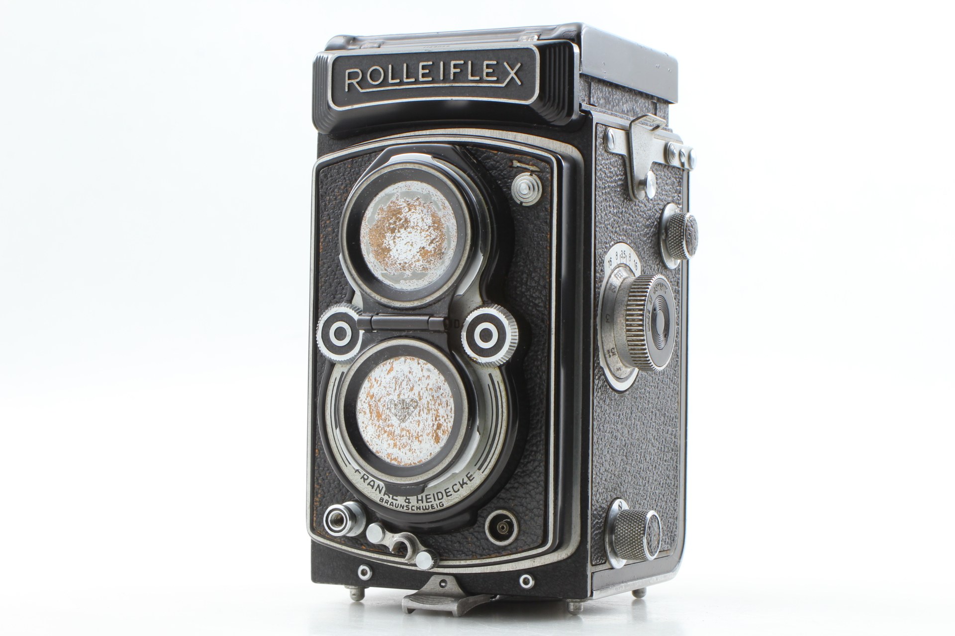 Exc+5 ] Rolleiflex Automat Type 4 6x6 TLR Film Camera Tessar 75mm