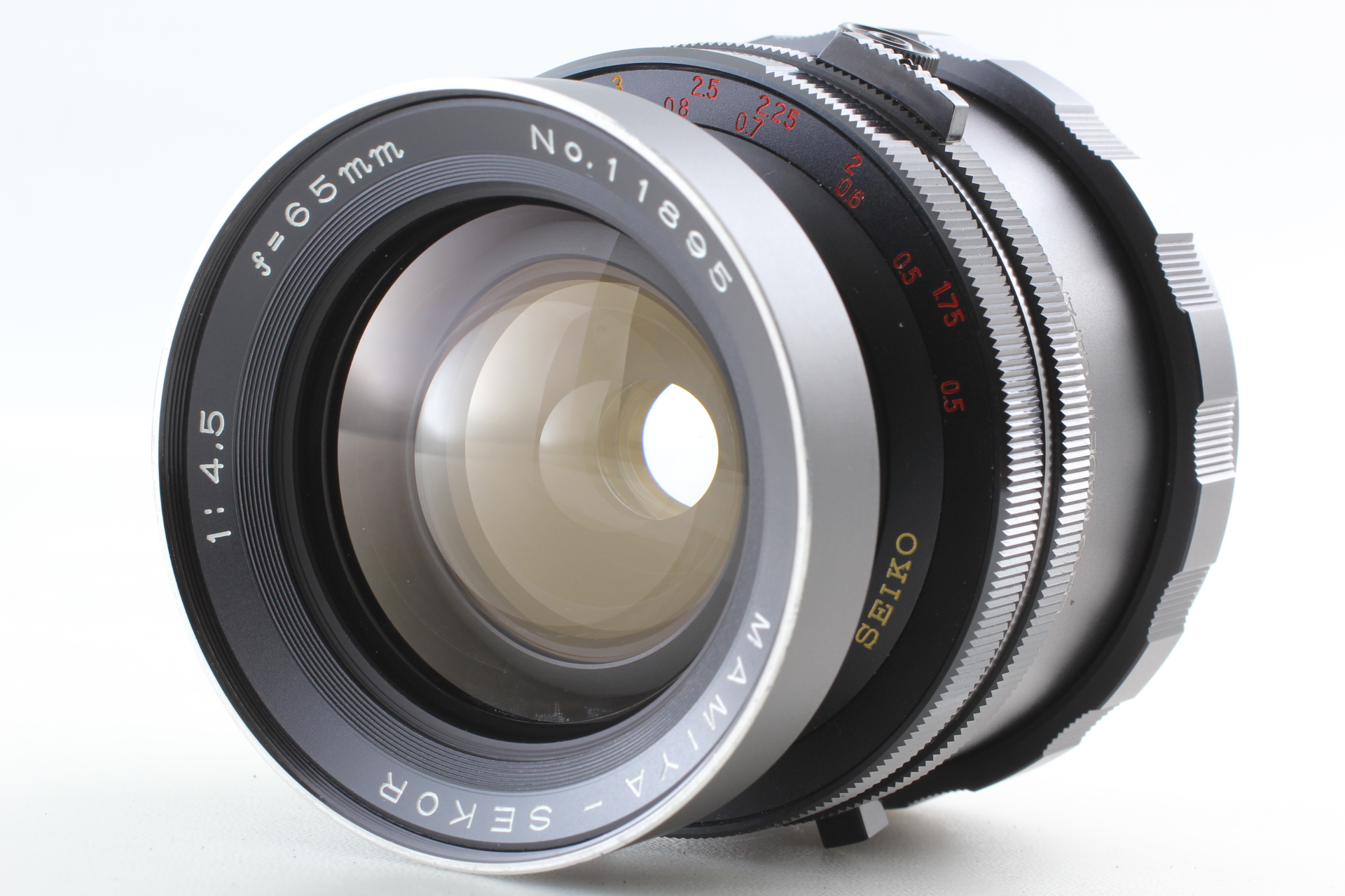 Almost MINT] MAMIYA RB67 PRO S w/ SEKOR 65mm f/4.5 Lens + 120 Film