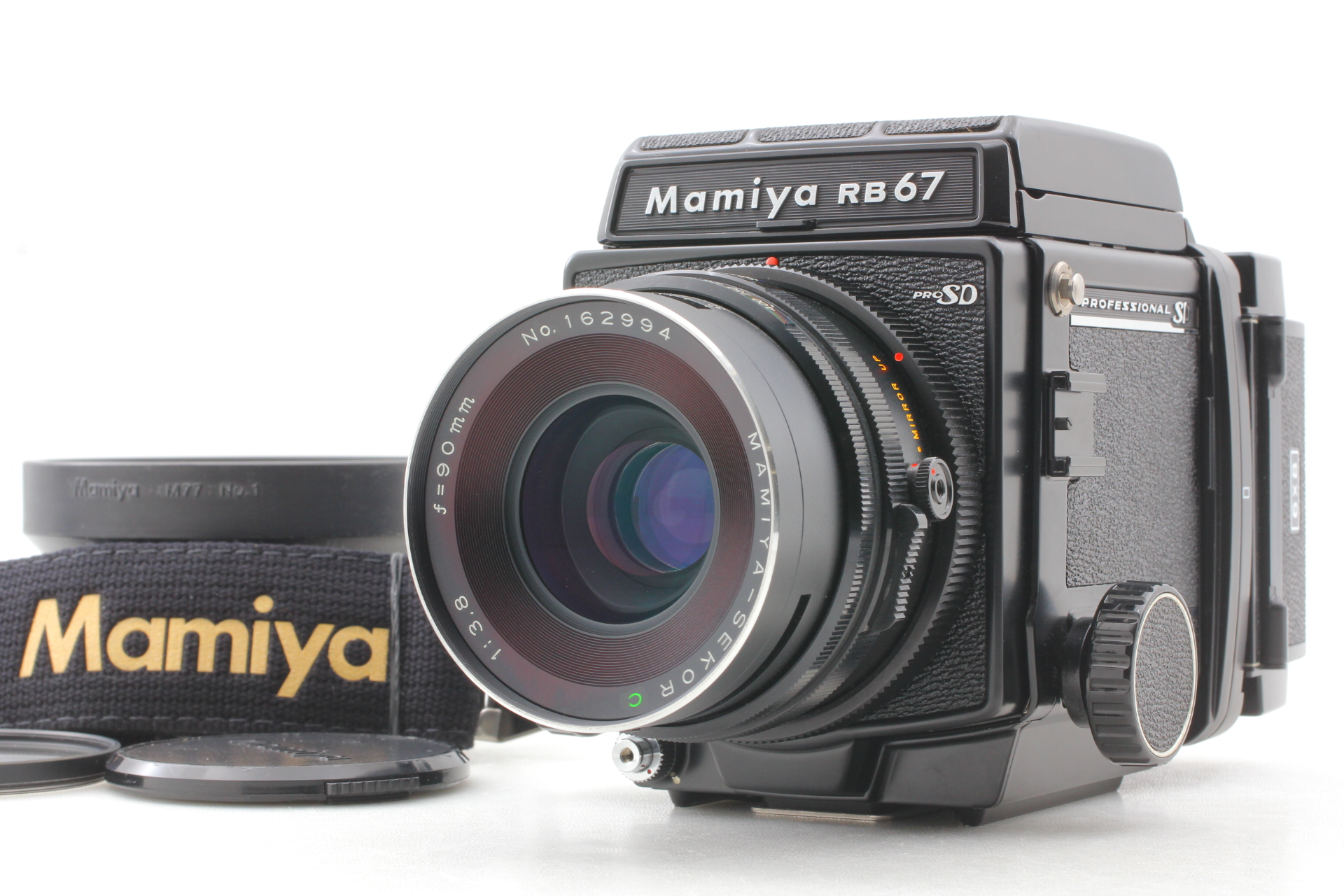MINT w/ Strap] Mamiya RB67 Pro SD Sekor C 90mm f3.8 6x8 120