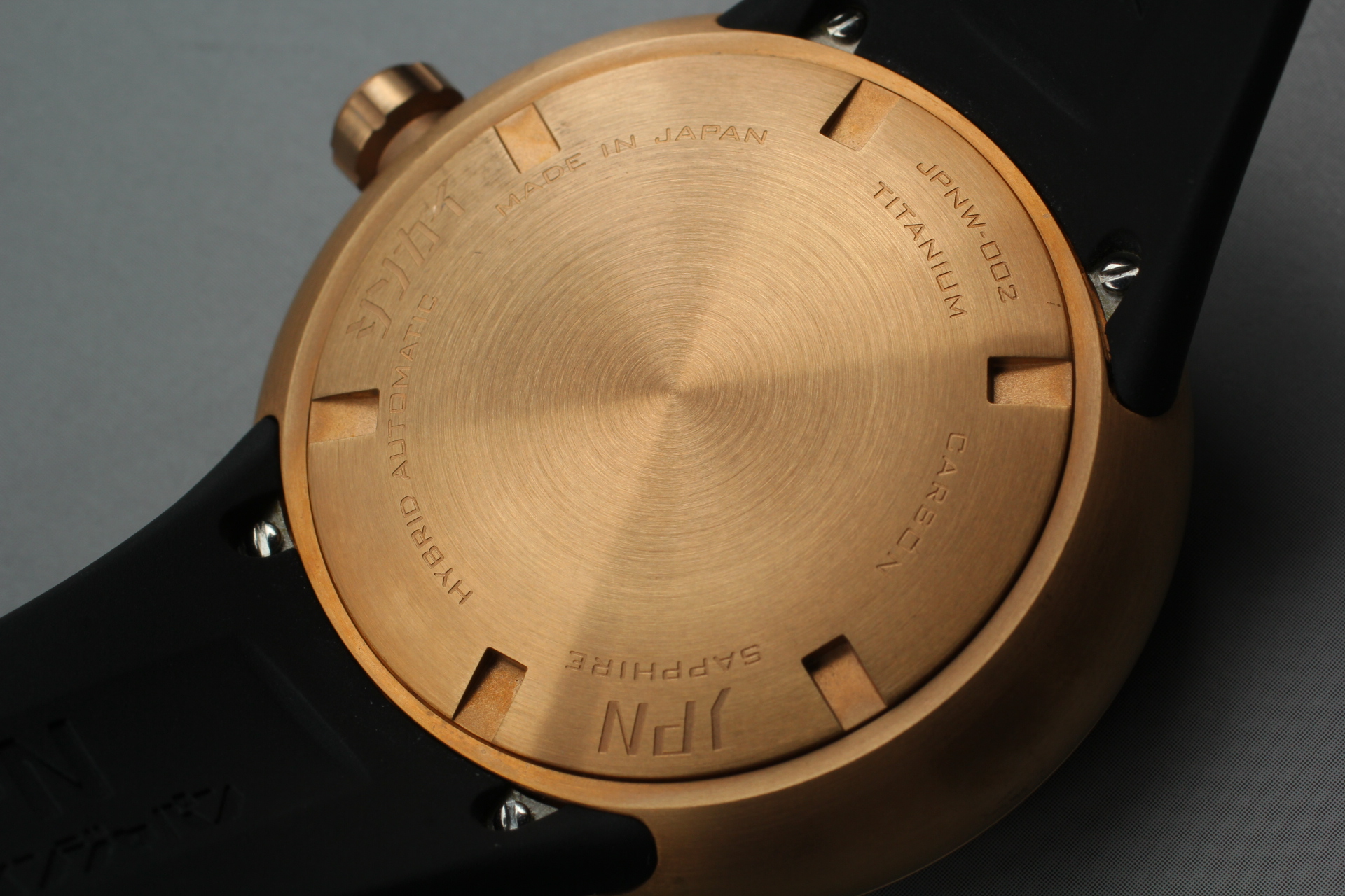 Box, Paper ] JPN Shinkai JPNW-002CRG Titanium Auto Qz Men