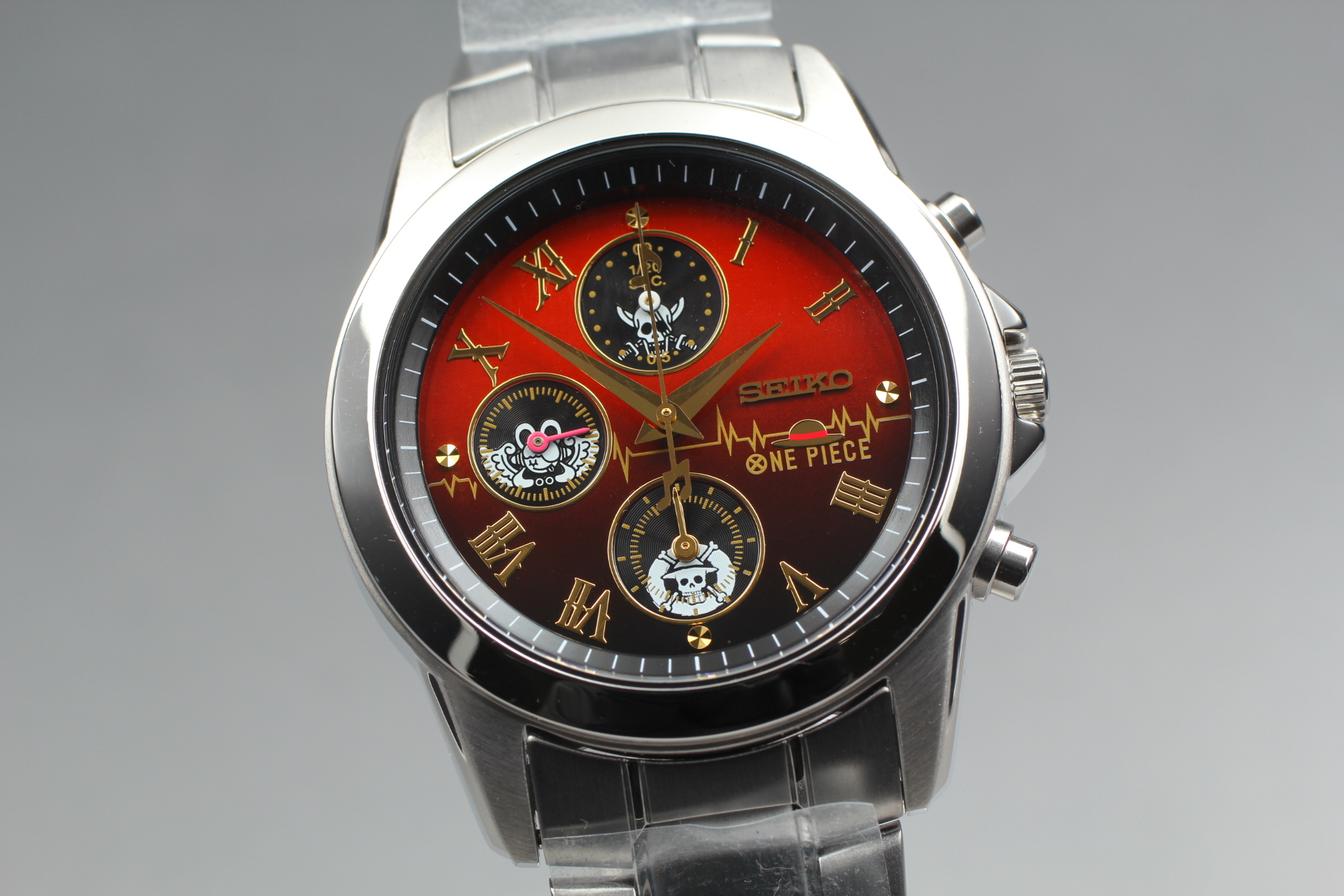 限定　SEIKO ONE PIECE FILM RED 7T92-HCR0 Box] SEIKO ONE PIECE Film RED Limited Edition 7T92-HCR0 Quartz