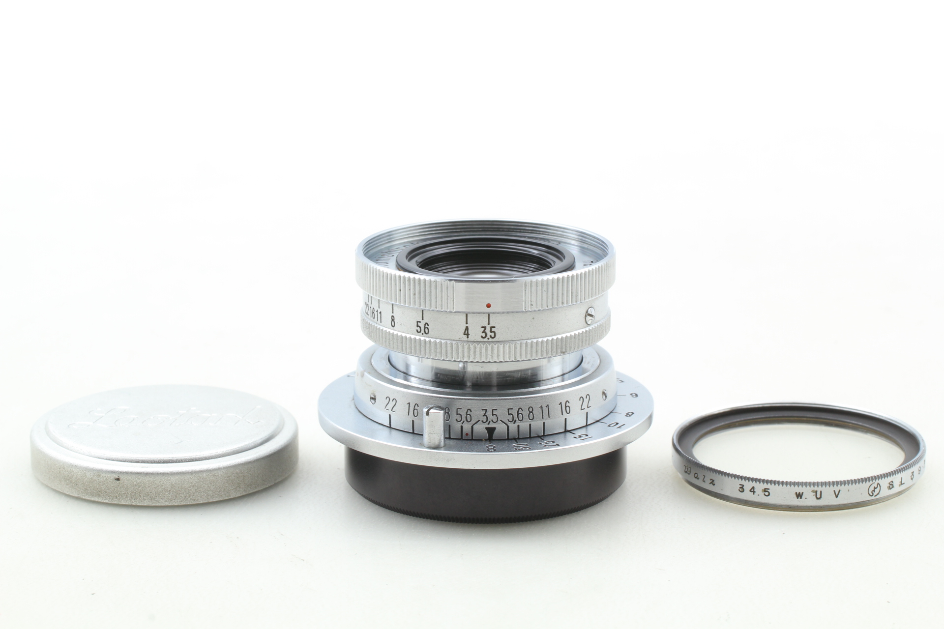 小西六 Konishiroku Hexar 50mm F3.5 Rare[Near MINT] Konica Konishiroku Hexar 50mm f3.5 Lens Leica L39