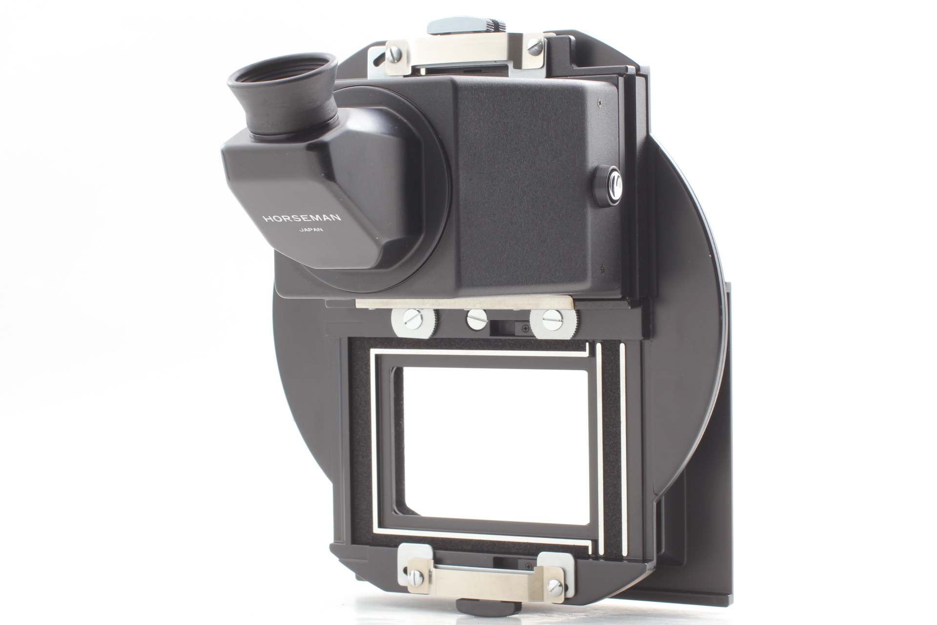 MINT] Horseman Angle View Finder w/ Ground Glass Rotary Adapter