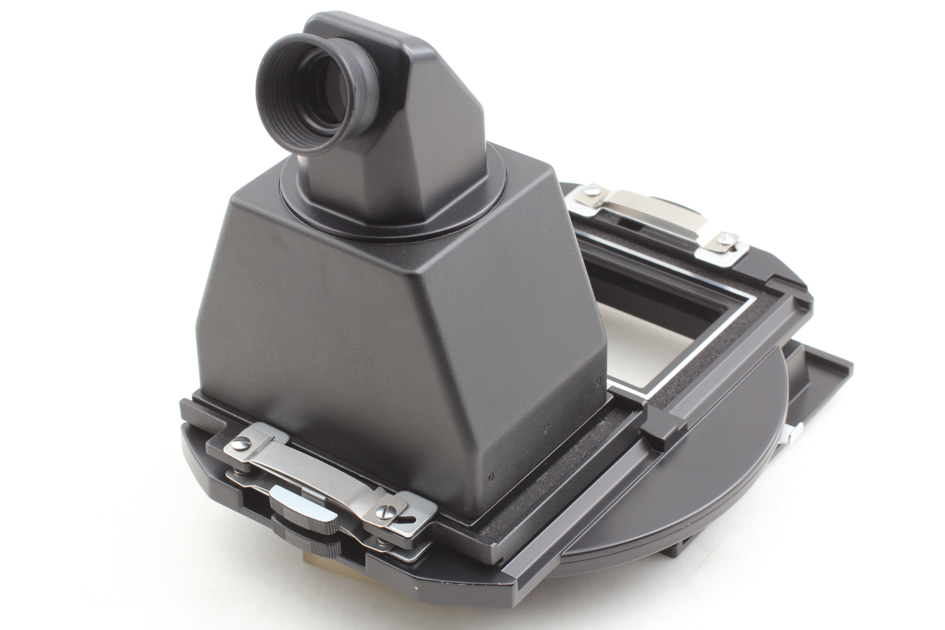MINT] Horseman Angle View Finder w/ Ground Glass Rotary Adapter