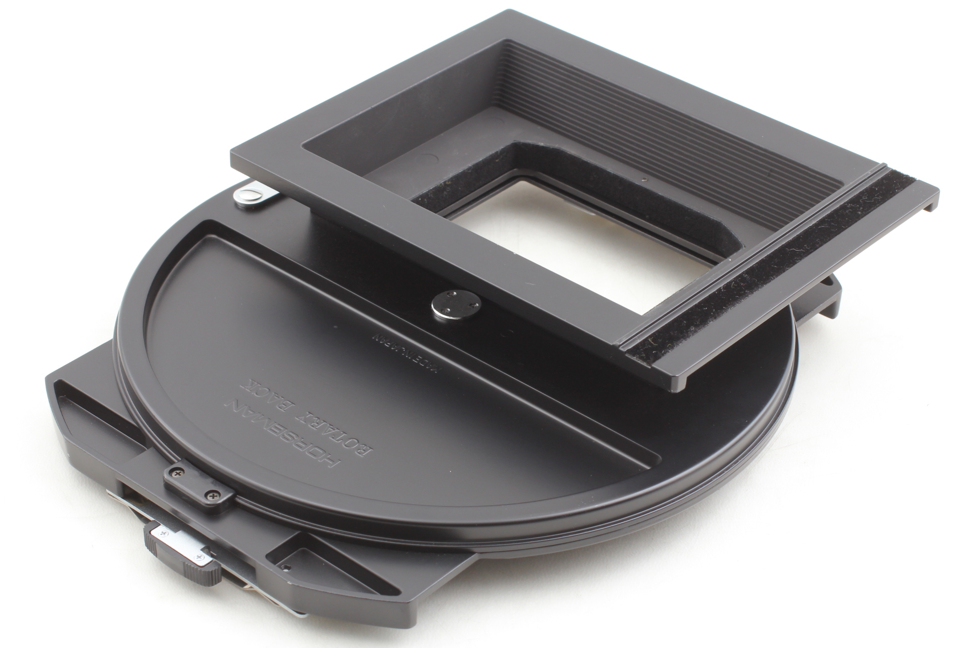 MINT] Horseman Angle View Finder w/ Ground Glass Rotary Adapter