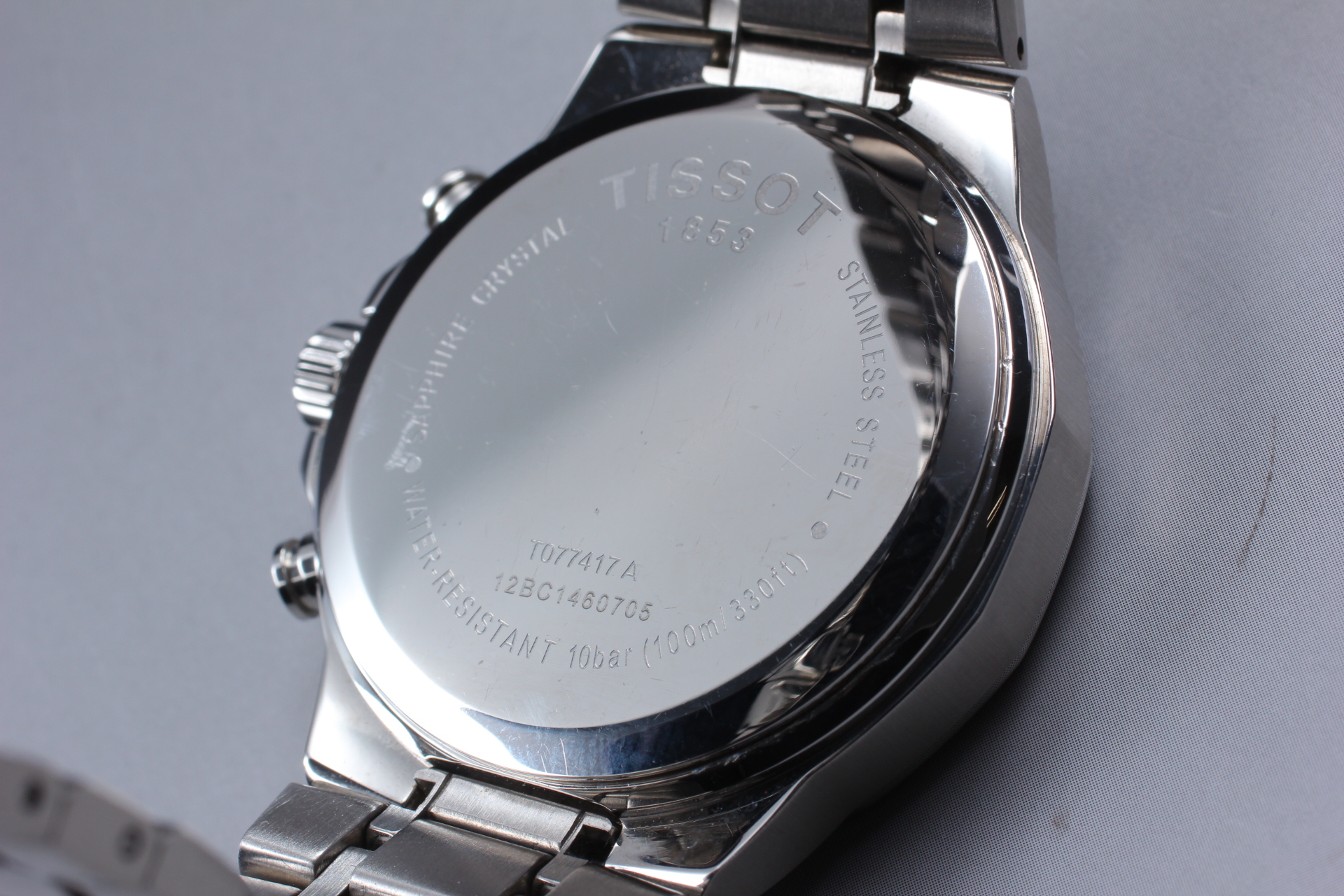 Box, Paper ] TISSOT PRX Chronograph T077417A Sapphire Crystal
