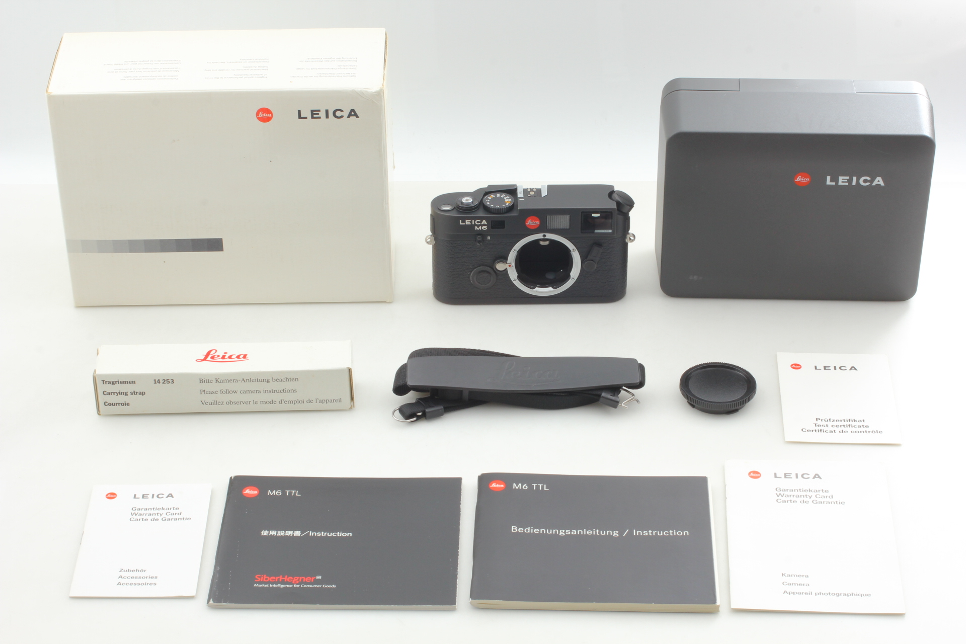 Yr.2000 [ MINT+++ in Box ] Leica M6 Black TTL 0.58 35mm Film