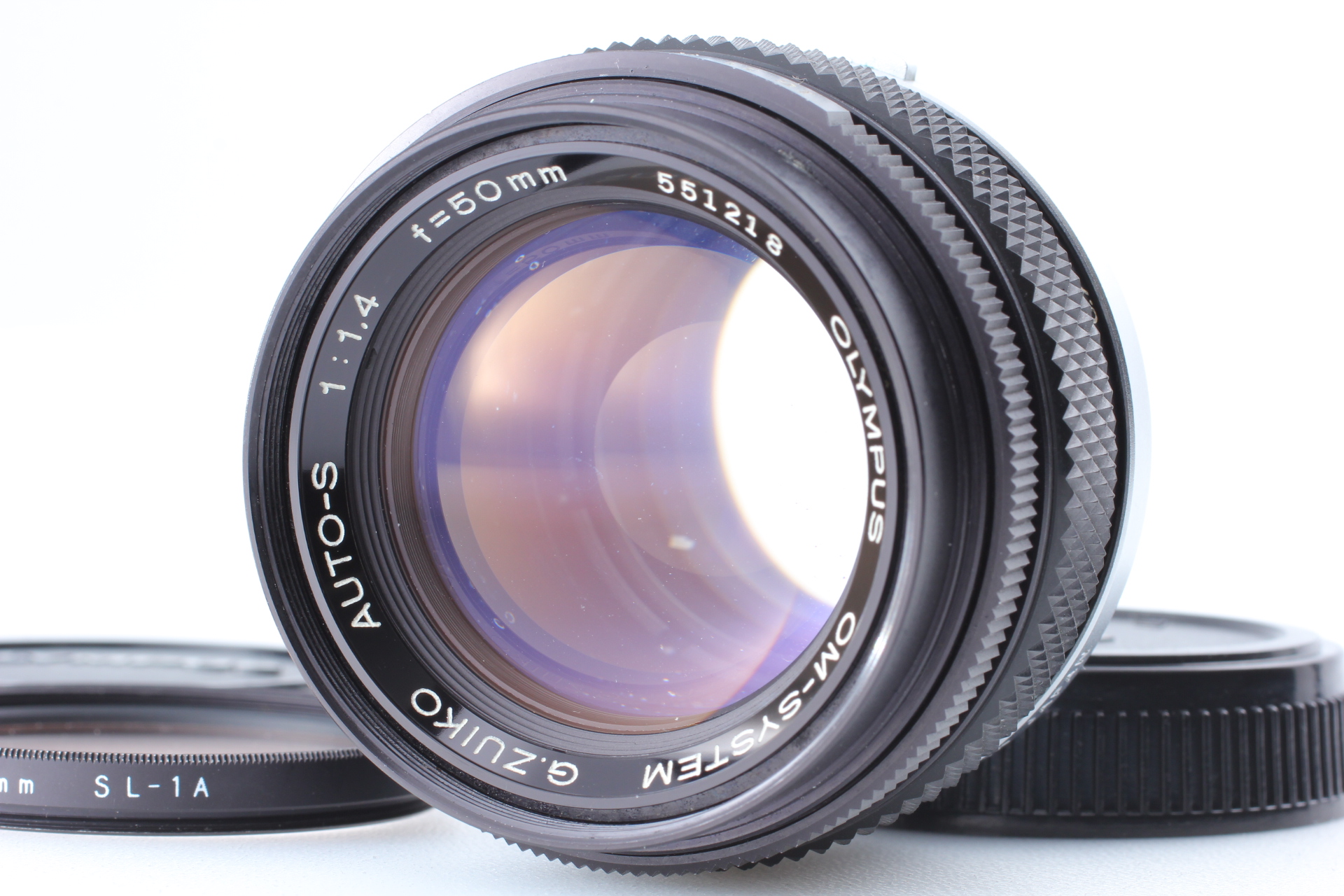 Exc+4] Olympus OM-SYSTEM G.Zuiko Auto-s 50mm f1.4 Lens for OM-1 OM