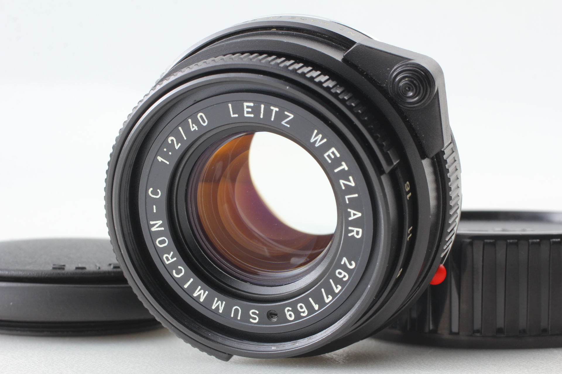 Near MINT w/Hood] Leica Leitz Wetzlar Summicron C 40mm f/2 M Mount
