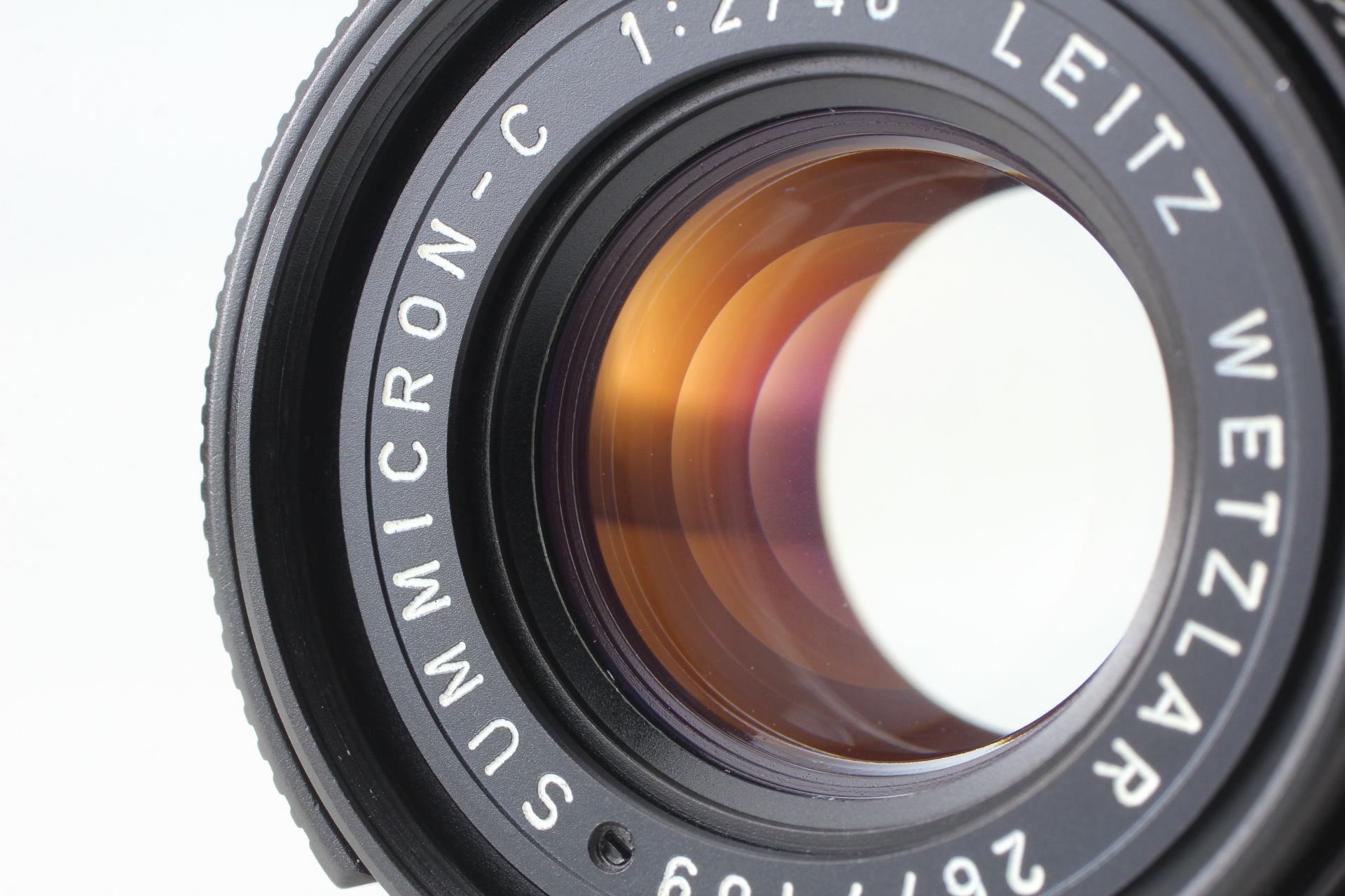 Near MINT w/Hood] Leica Leitz Wetzlar Summicron C 40mm f/2 M Mount