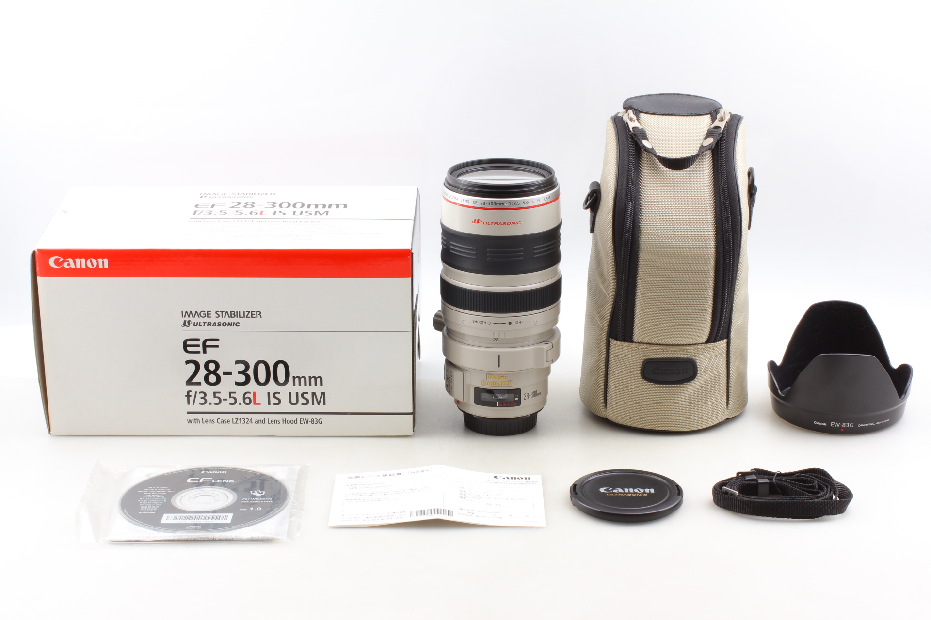 Top MINT] Canon EF 28-300mm f3.5-5.6 L IS USM Lens Zoom Full Frame