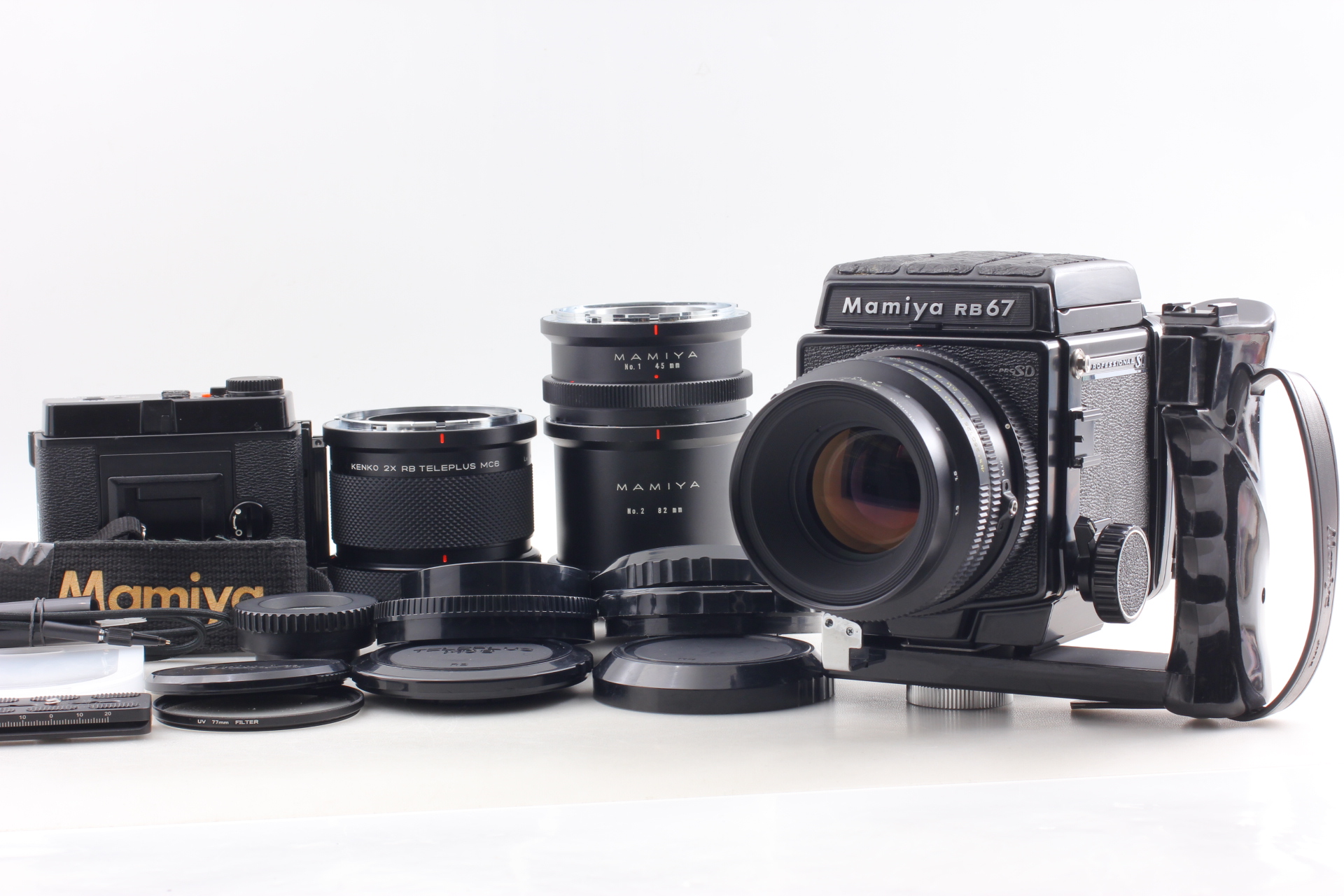 フィルムカメラ Mamiya RB67 PRO SD / K/L 1:3.5 127mm L Lens MINT] Mamiya RB67 SD Pro Film Camera KL K/L 127mm f3.5 Lens