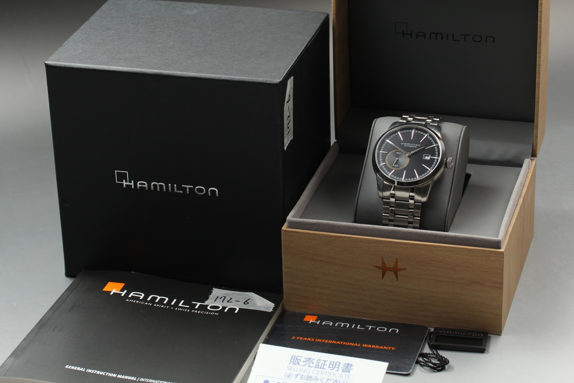 Hamilton American Classic Railroad H405150 Automatic Date Sapphire