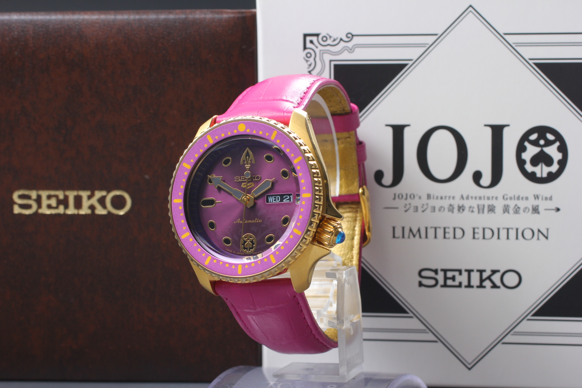 SEIKO 5 Sports JoJo's Bizarre Adventure SBSA036 Limited Watch