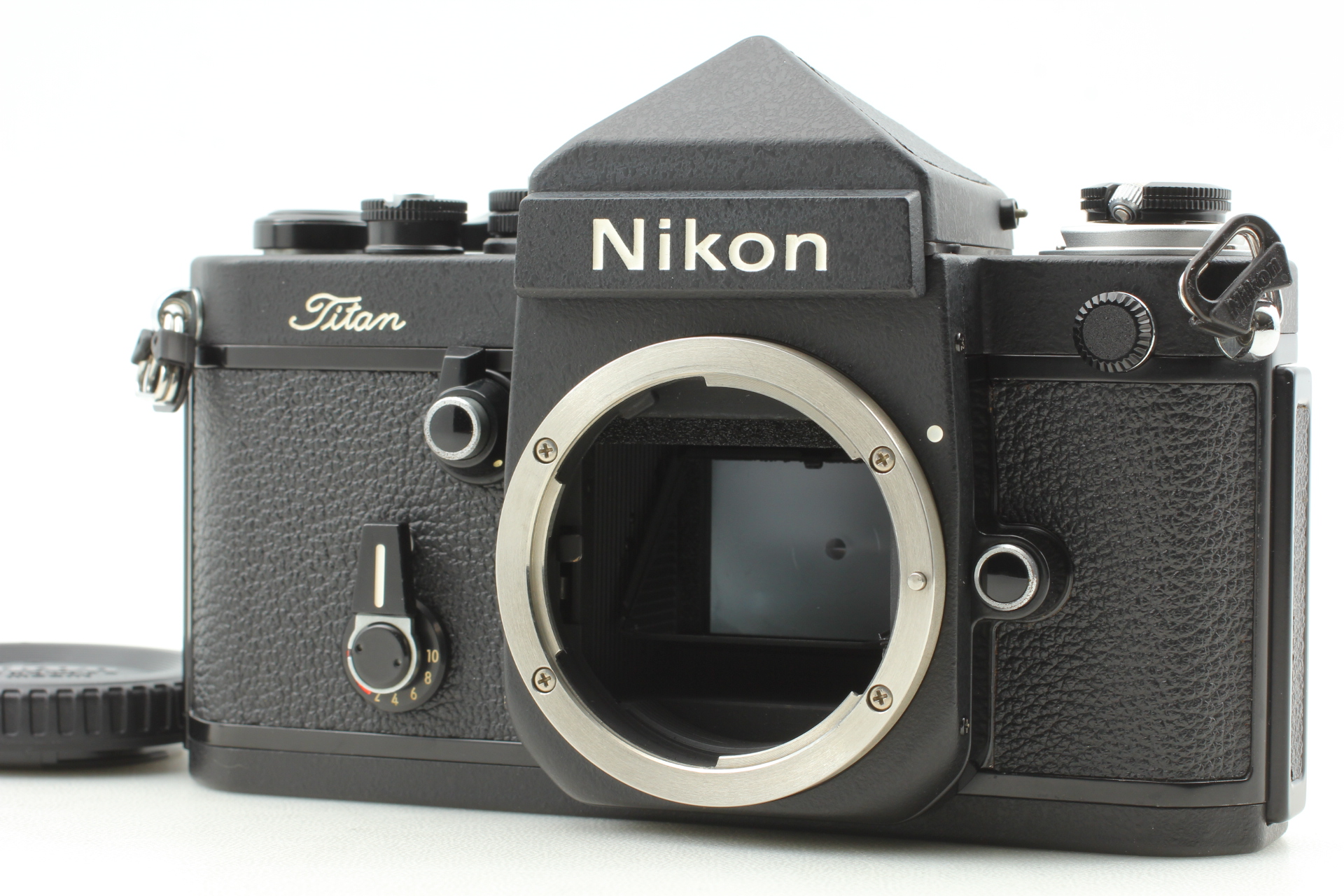CLA'd Almost MINT】 Nikon F2 Titanium Titan Name Film Camera Body