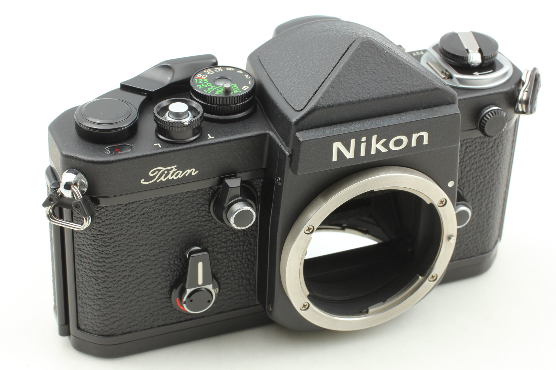 CLA'd Almost MINT】 Nikon F2 Titanium Titan Name Film Camera Body