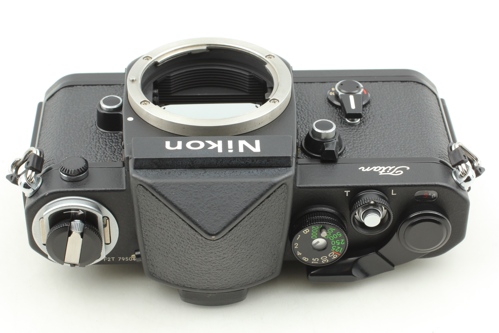 CLA'd Almost MINT】 Nikon F2 Titanium Titan Name Film Camera Body