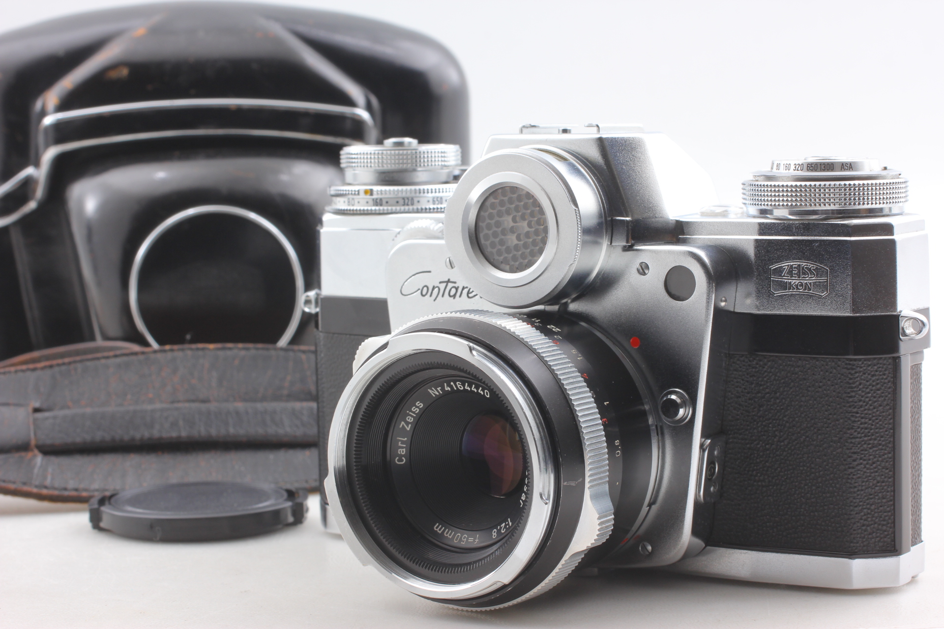 フィルムカメラ ZEISS IKON Contarex Bullseye Tessar 50mm Almost MINT】 ZEISS Contarex I Bullseye Film Camera Tessar 50mm f