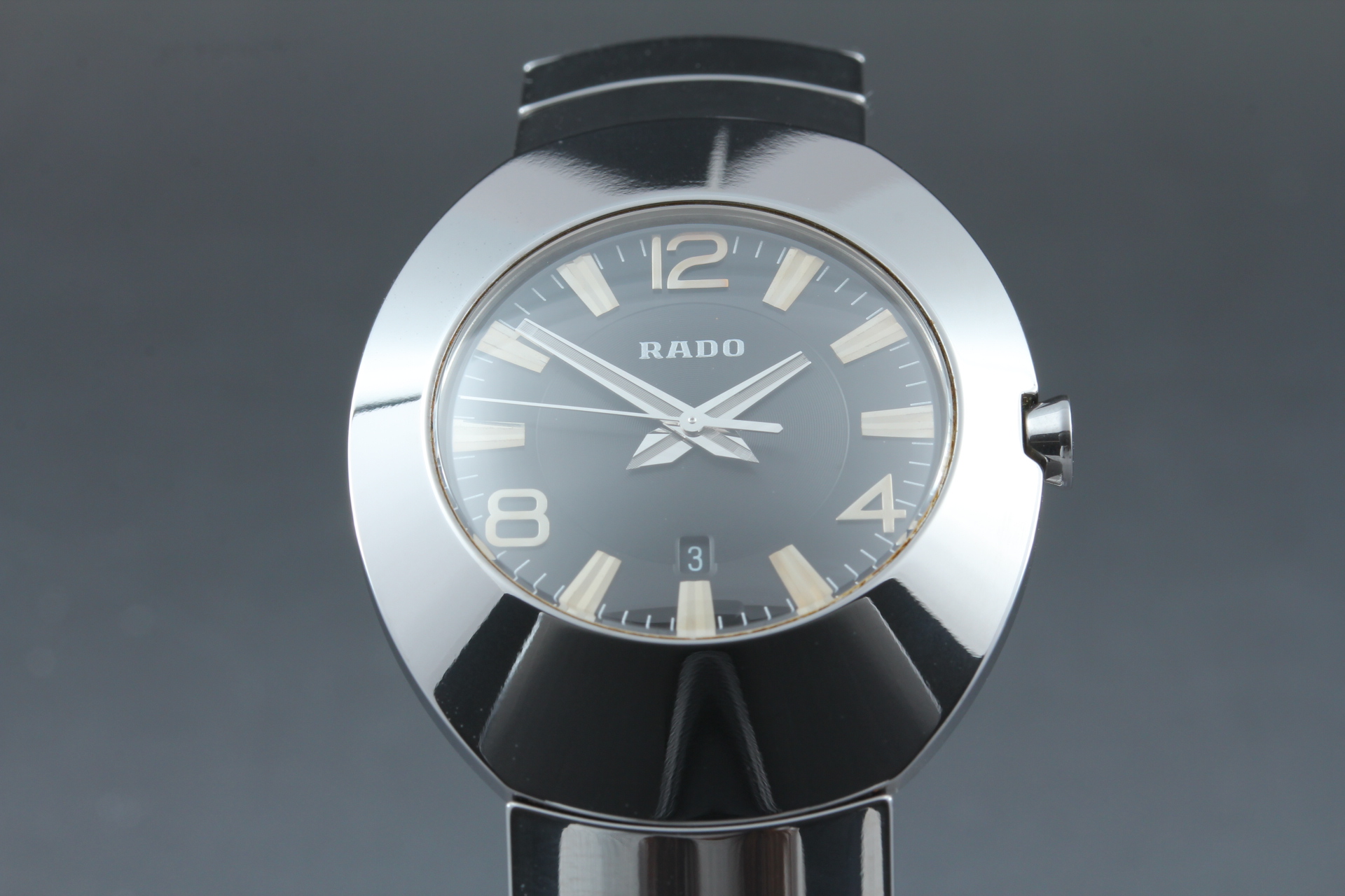 Rado Ovation Jubile 152.0493.3 Black Dial Ceramic Titanium Quartz