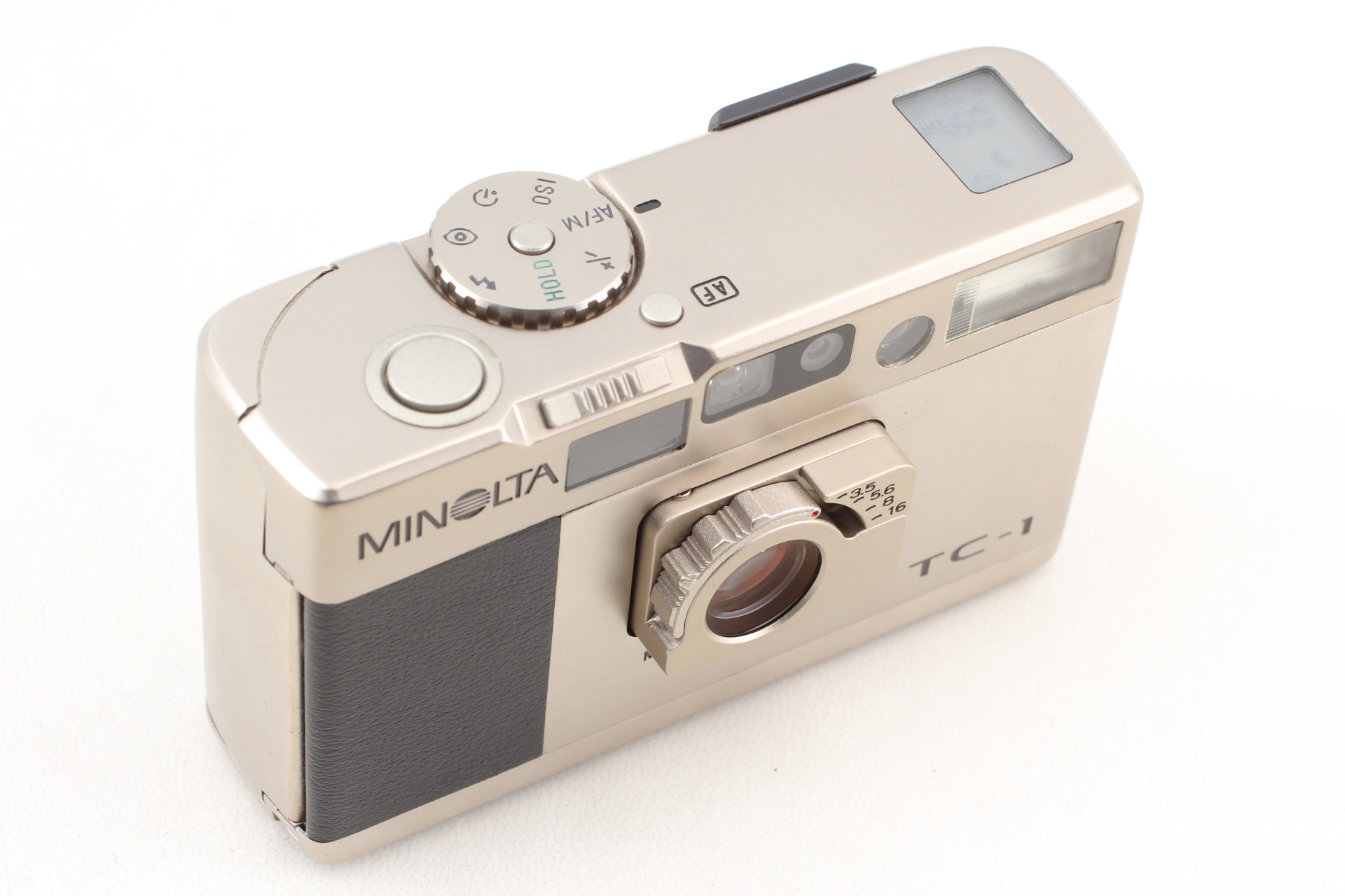 Almost Unused in BOX ] Minolta TC-1 Titanium G-Rokkor 28mm f/3.5