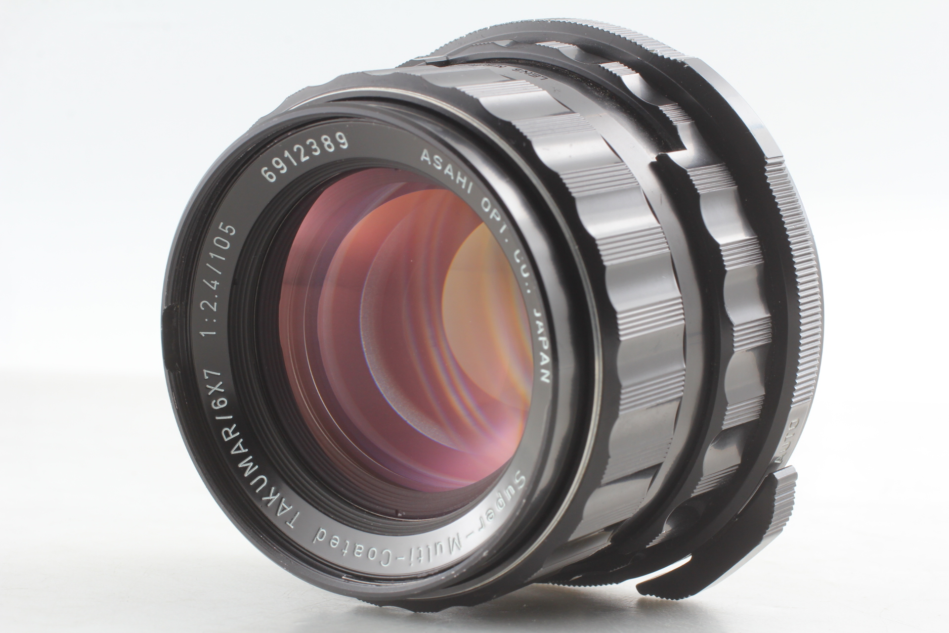 Pentax 0 105mm SMC Lens 6x7 ⁄ Takumar f2.4 F2.4 For Late T Near